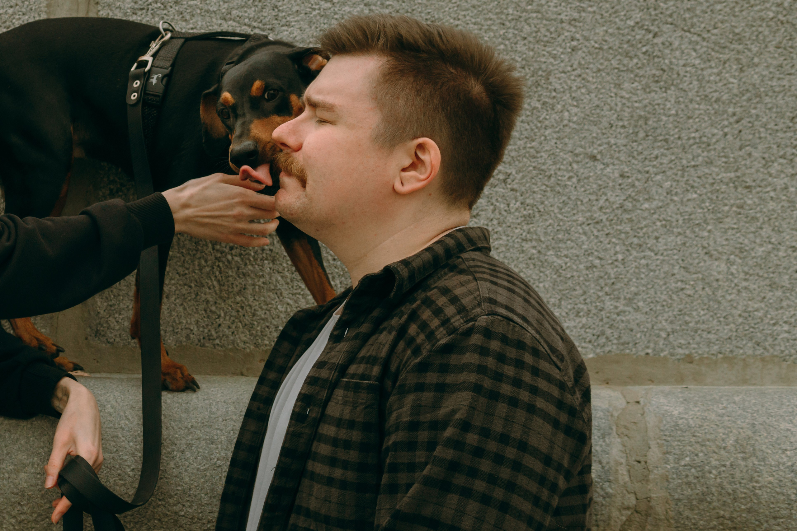 Кира, Максим и Аскара. Фотограф-анималист Ксения Воробьева, Москва