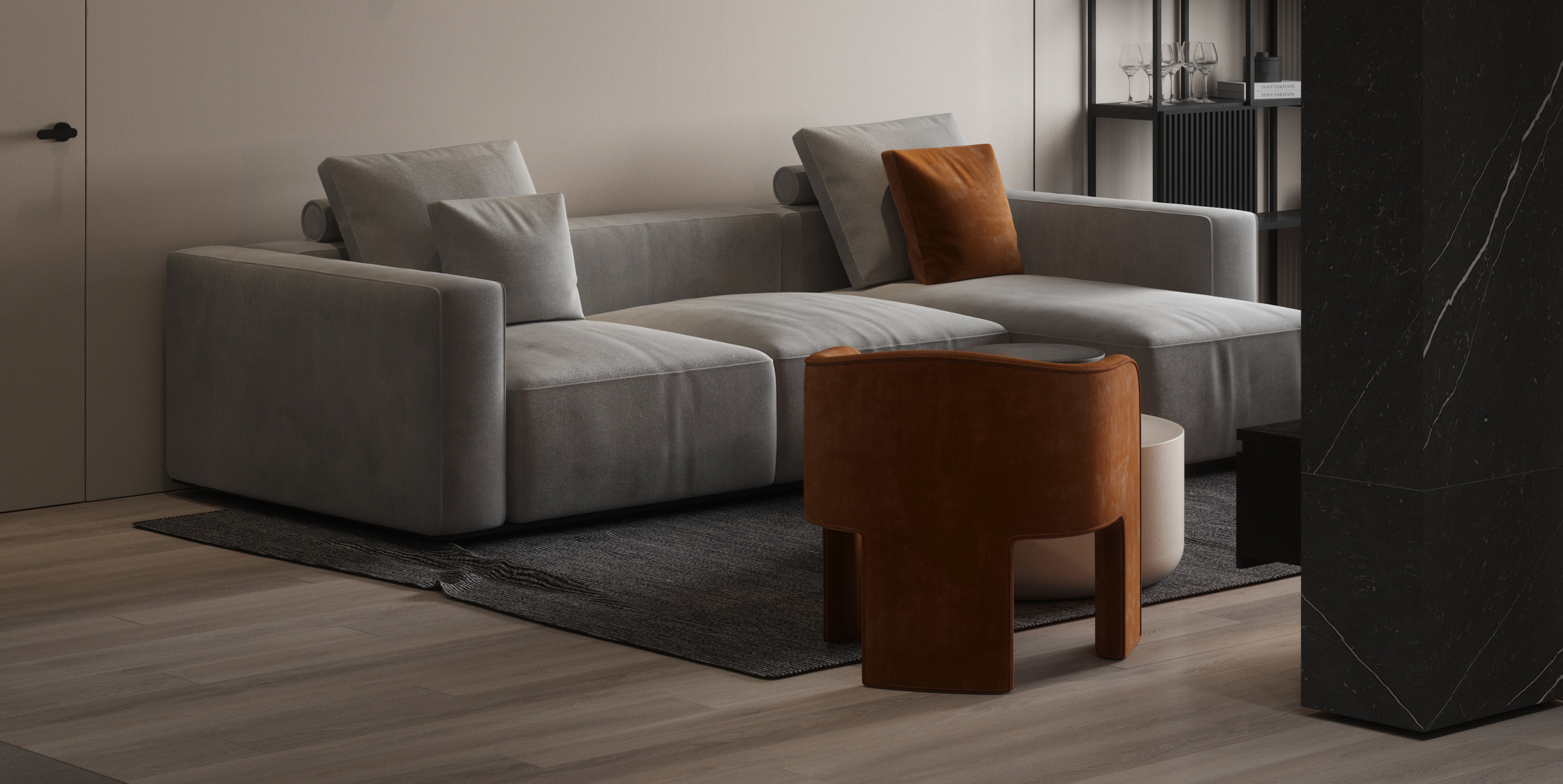 дизайн интерьера загородного дома в современном стиле, дизайн интерьера квартиры  в современном стиле, дизайн интерьера квартир стоимость, квартира с акцентами, современная гостиная, совмещённая кухня-гостиная