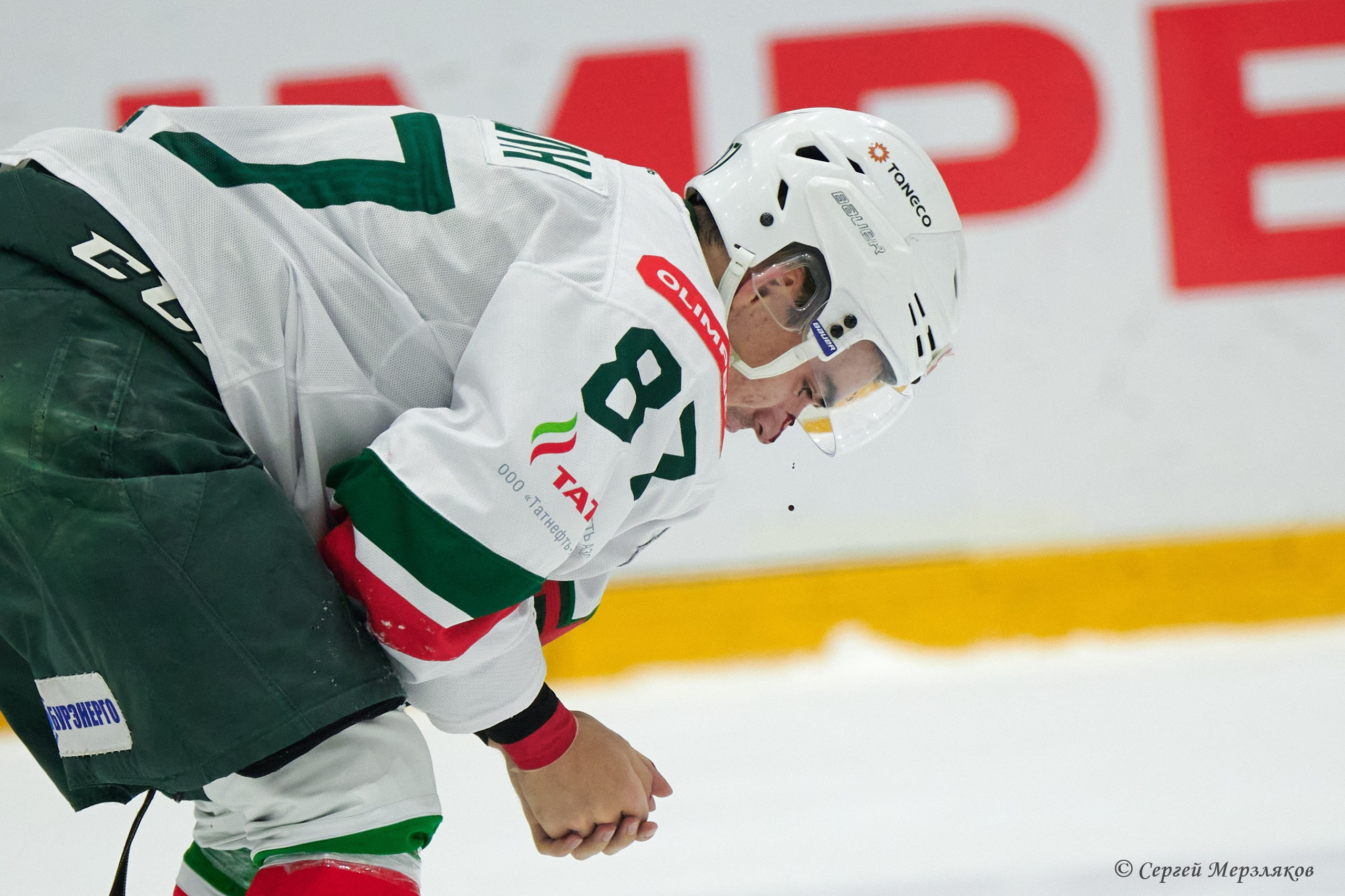 Хоккей. OLIMPBET Чемпионат России — ВХЛ Ижсталь — Барс. Спортивный репортажный фотограф в Ижевске Сергей Мерзляков