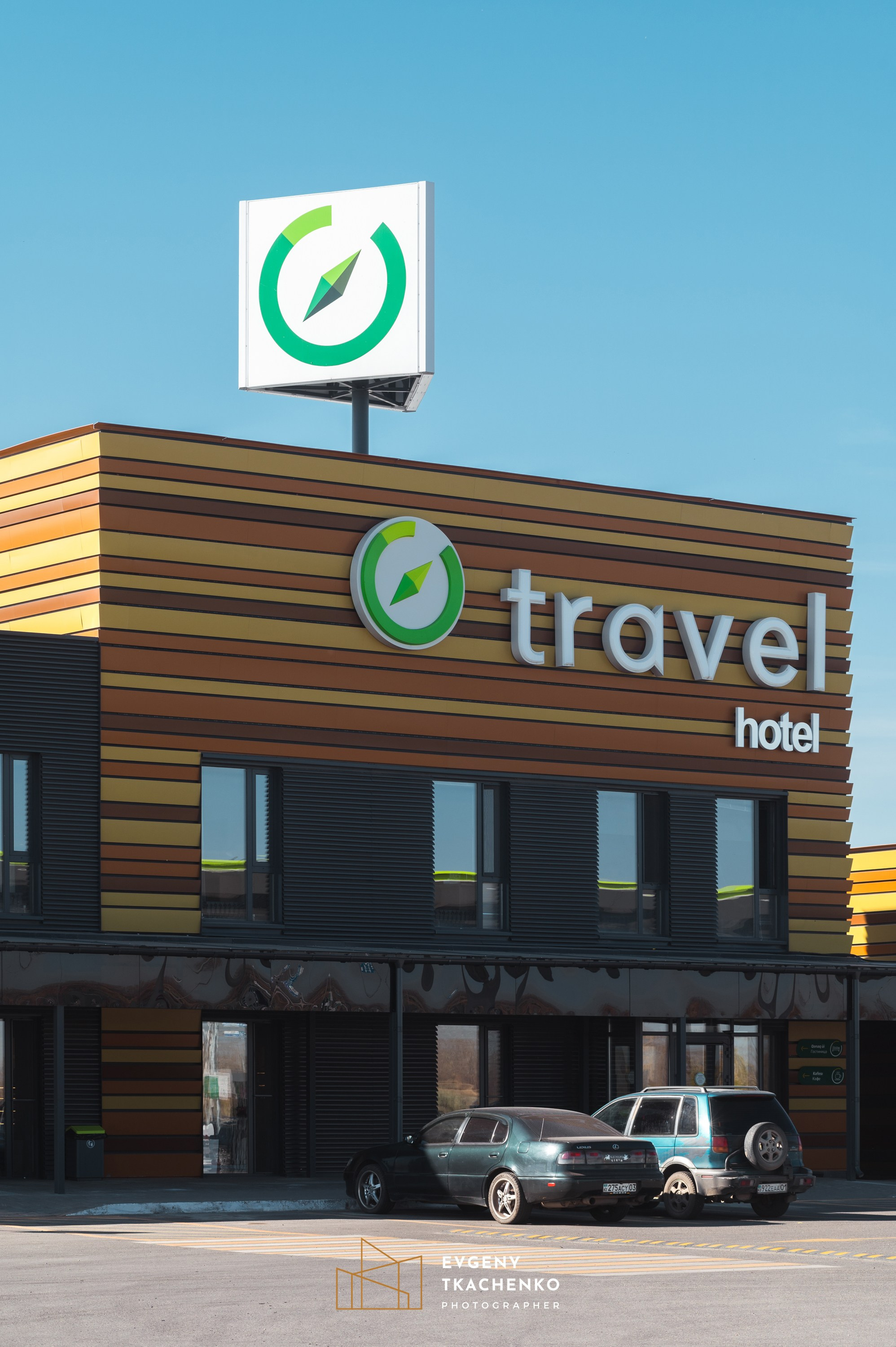 АЗС Compass. Архитектурный и интерьерный фотограф в Казахстане