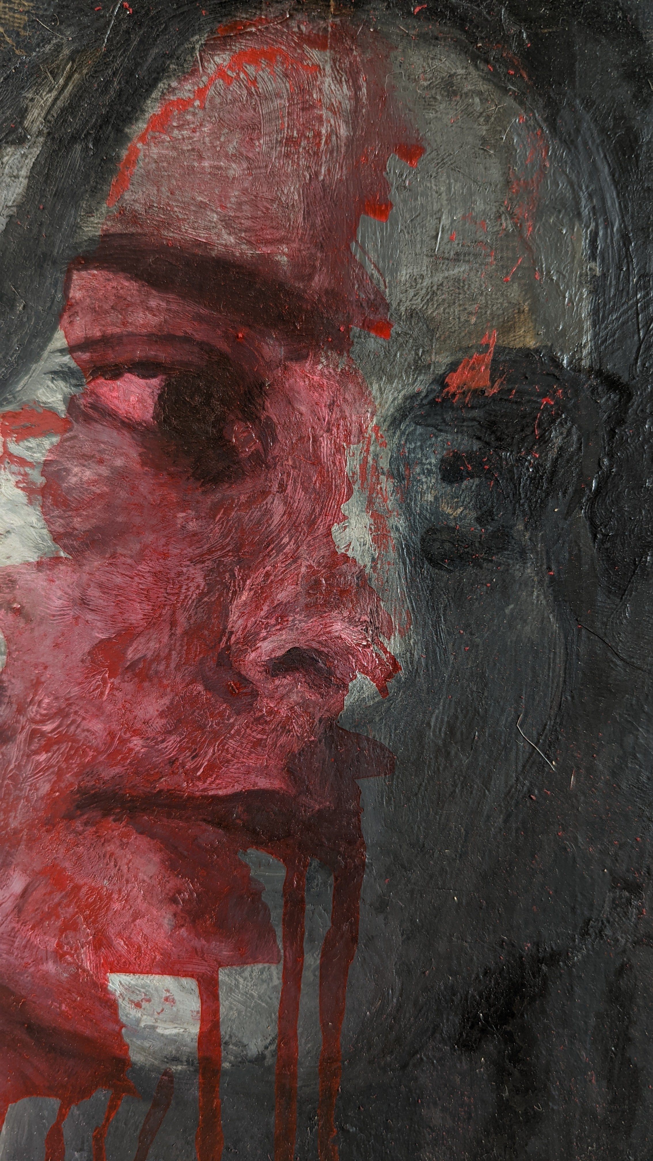 Self-portrait. Ruzanna Teterina artist, St.Petersburg, Russia