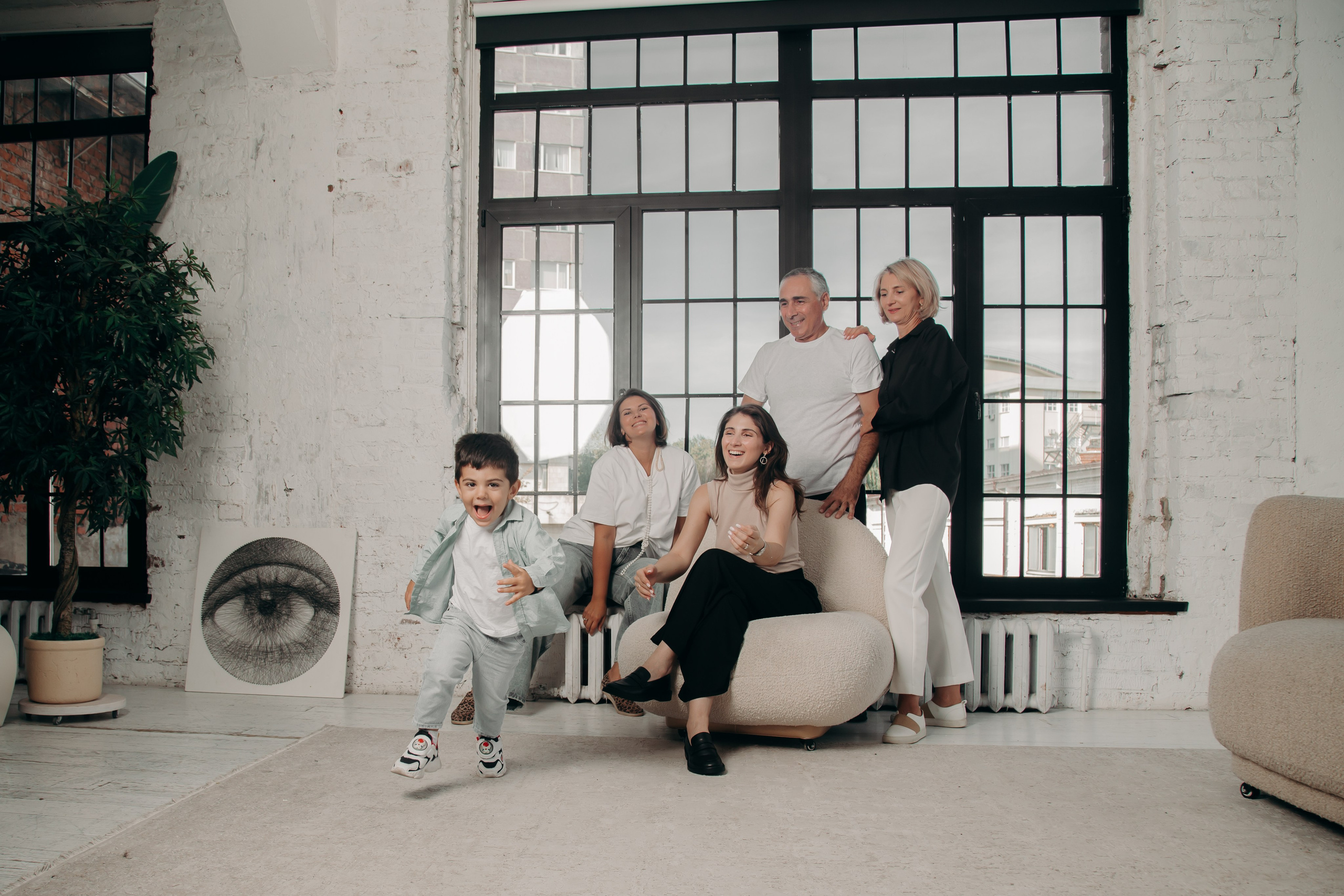 Большая семья. Фотограф вашей улыбки. Москва