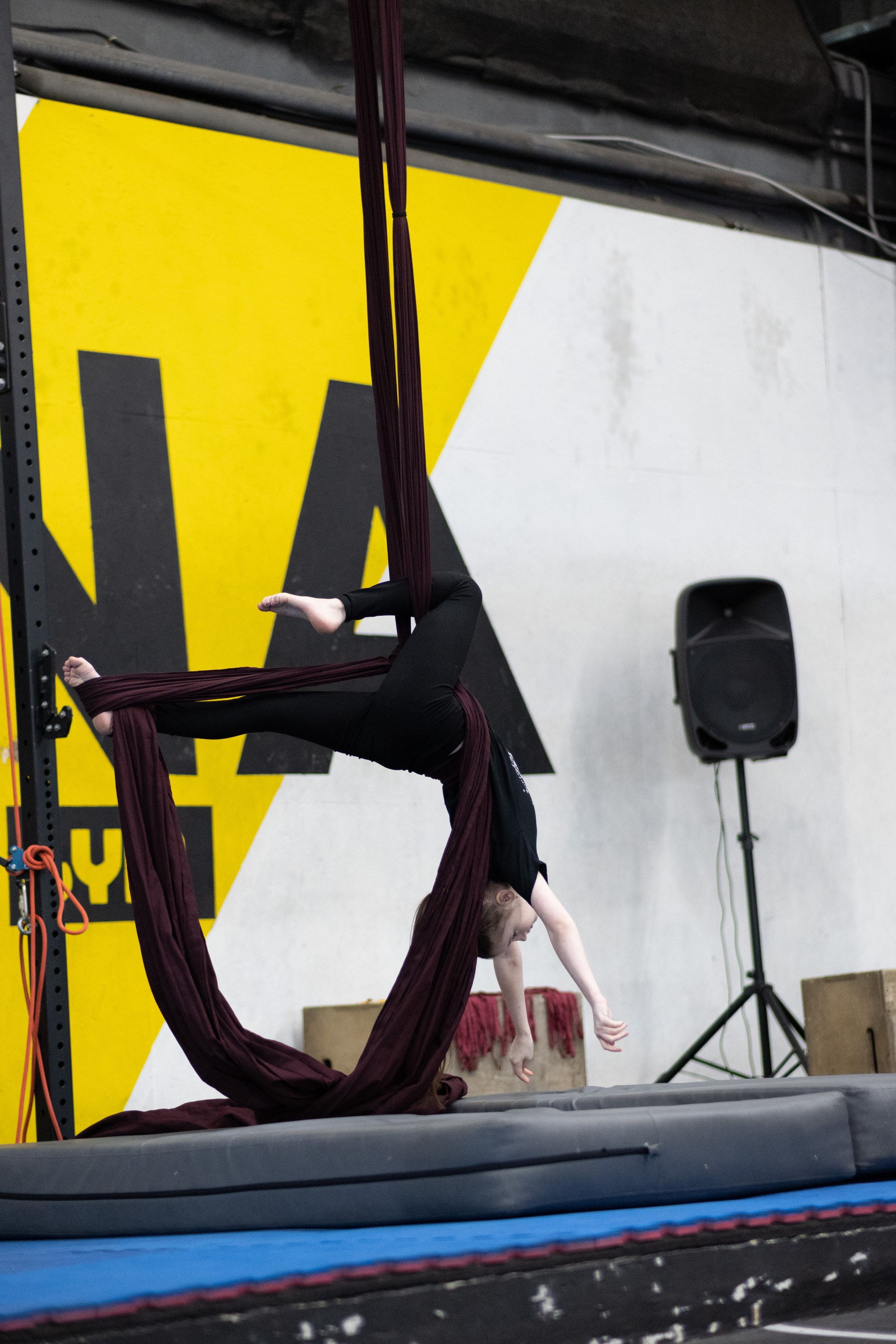 Внутриклубные соревнования по воздушной гимнастике 02.04.23