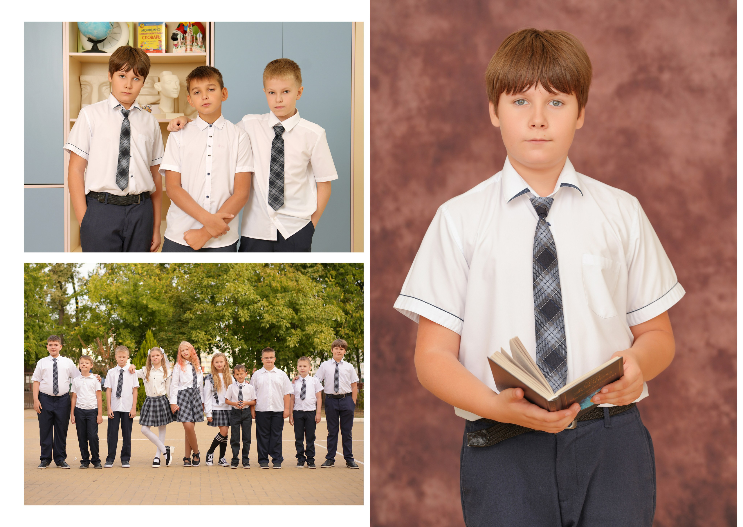 ШКОЛА 104 — 4 «В» класс. Красивый выпускной альбом в Краснодаре