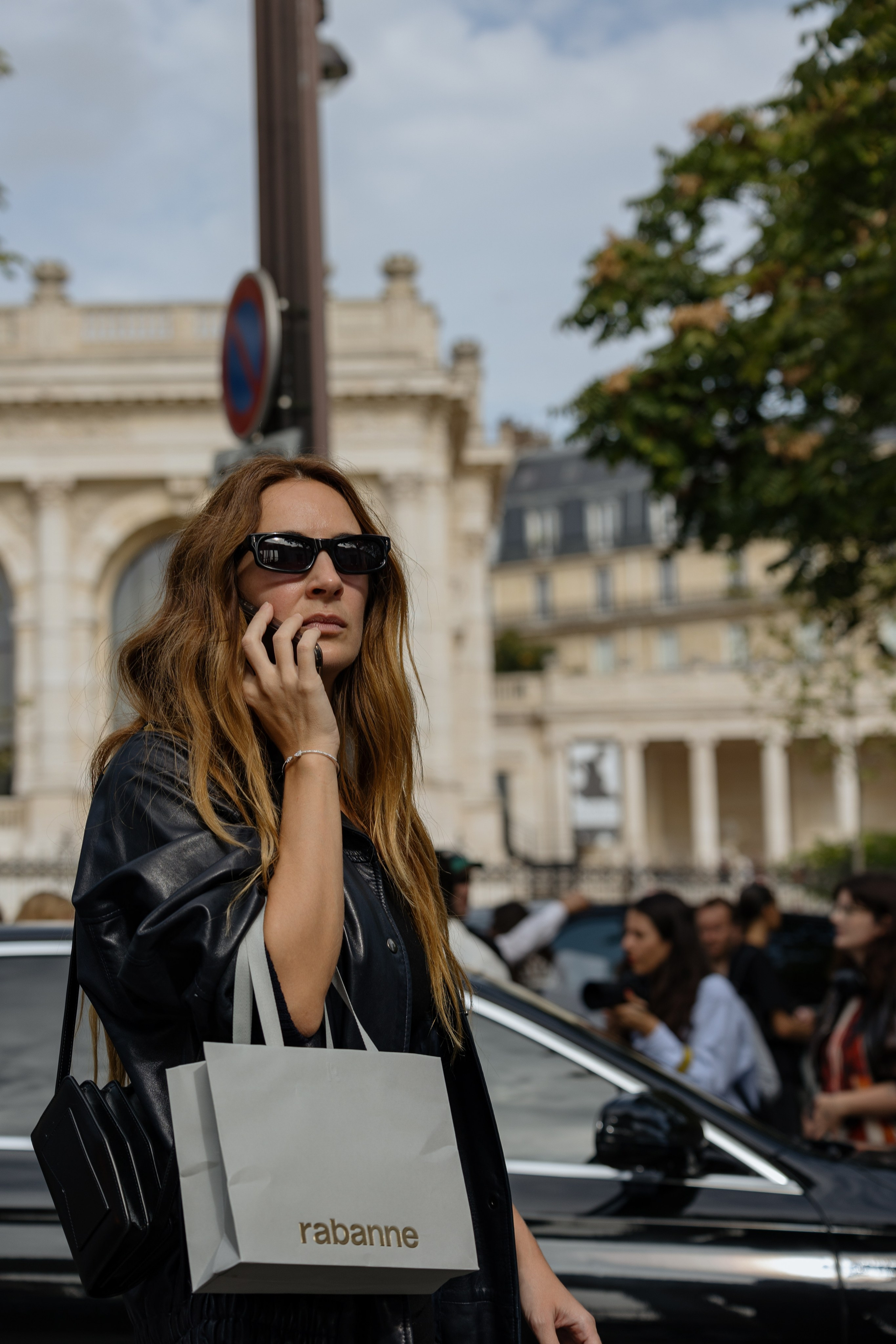 PFW SPRING SUMMER 2024 RABANNE. Photographer in Milan Ivan Goncharov