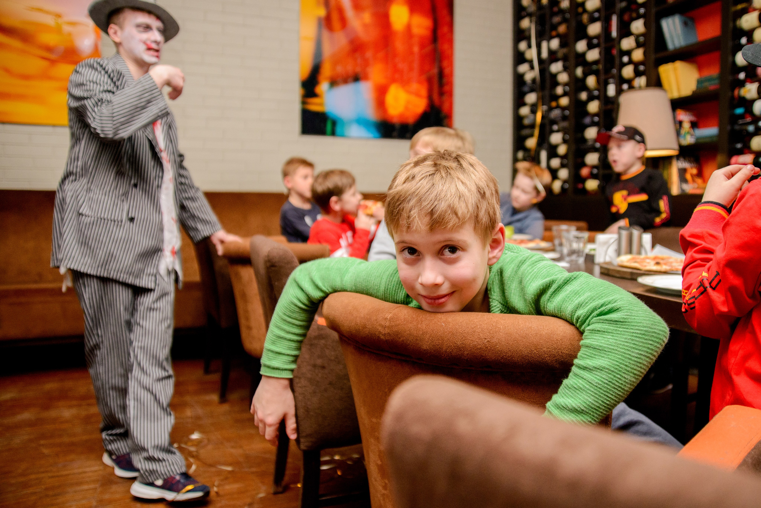 Детский день рождения в ресторане