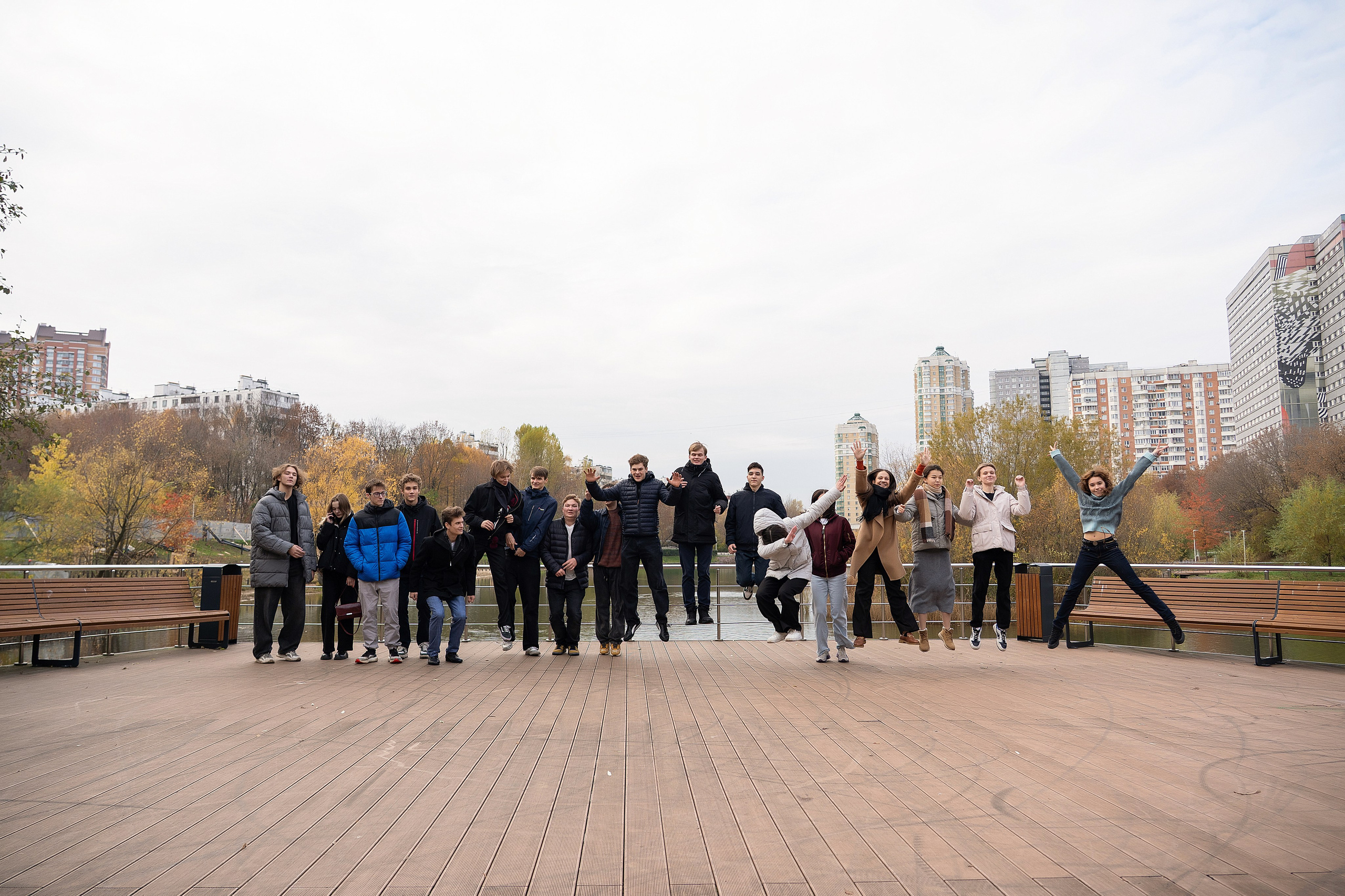 Осенняя фотосессия. Выпускные альбомы в Москве