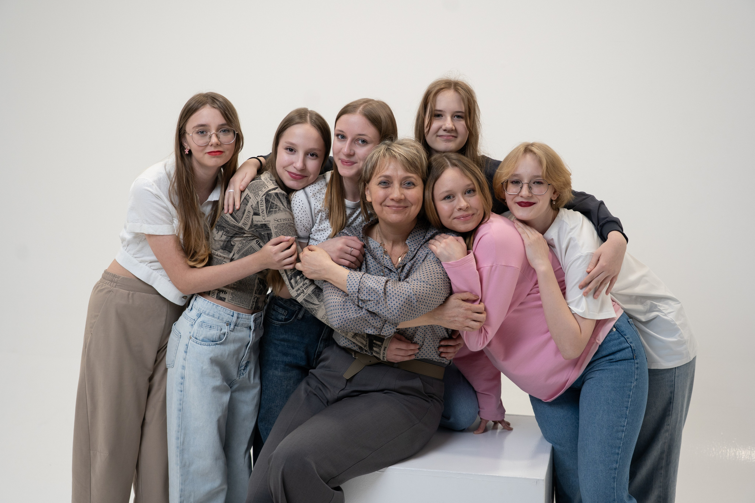 Фотосессия в фотостудии. Выпускные альбомы в Москве