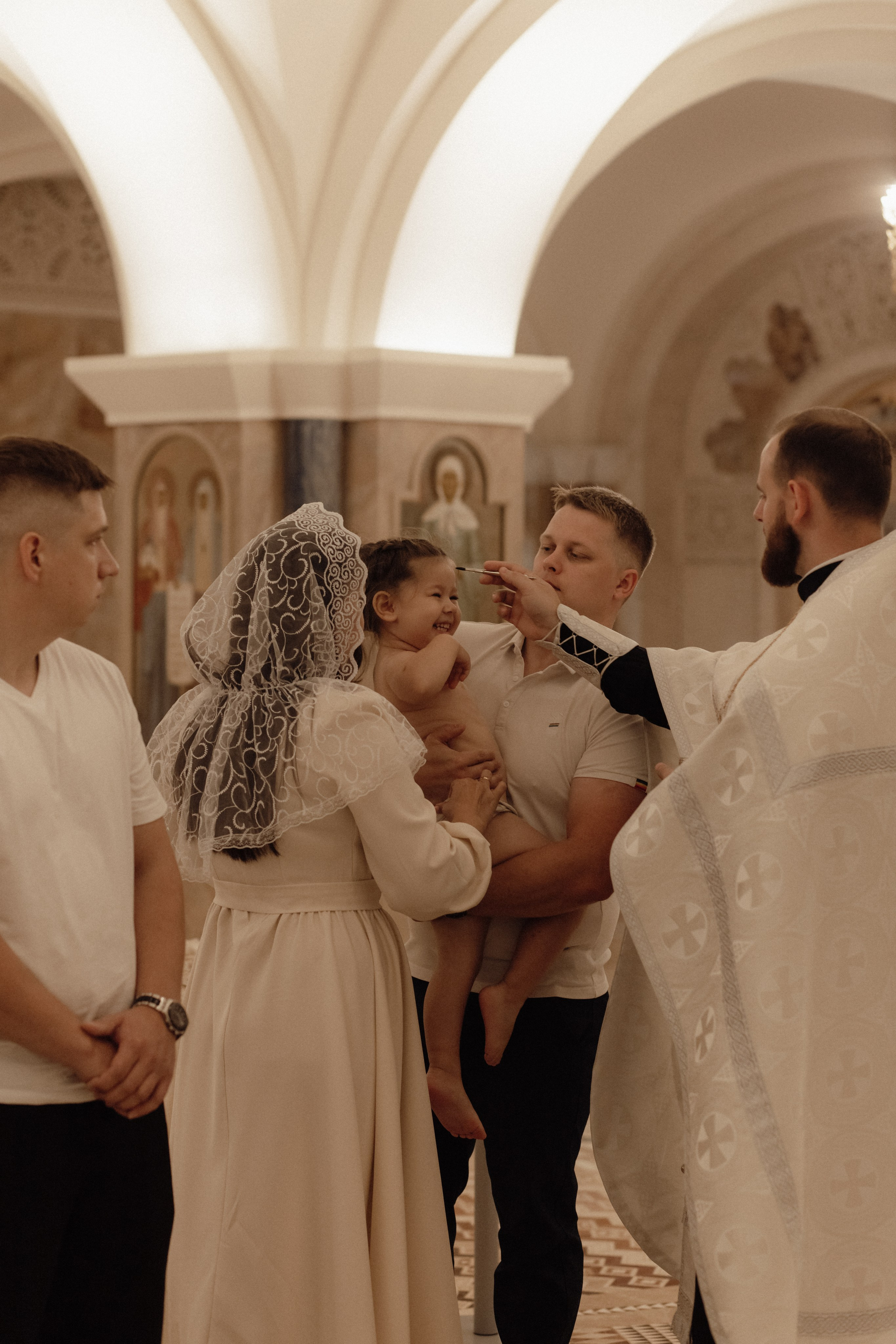 Крещение Киры. Семейный и свадебный фотограф в Челябинске Мария Леонтьева