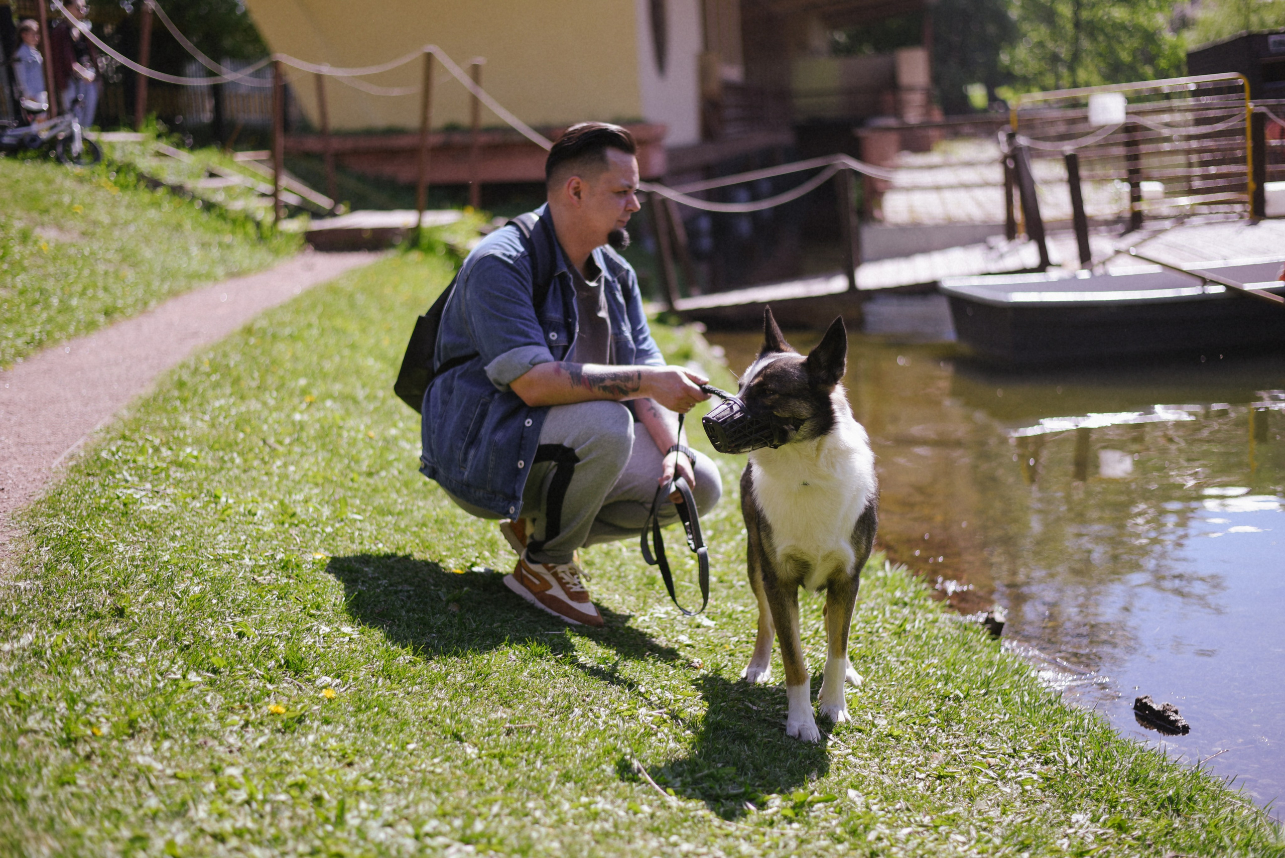 Иван и Надежда Прогулка с хвостатыми. Фотограф Лола Волна, город Москва