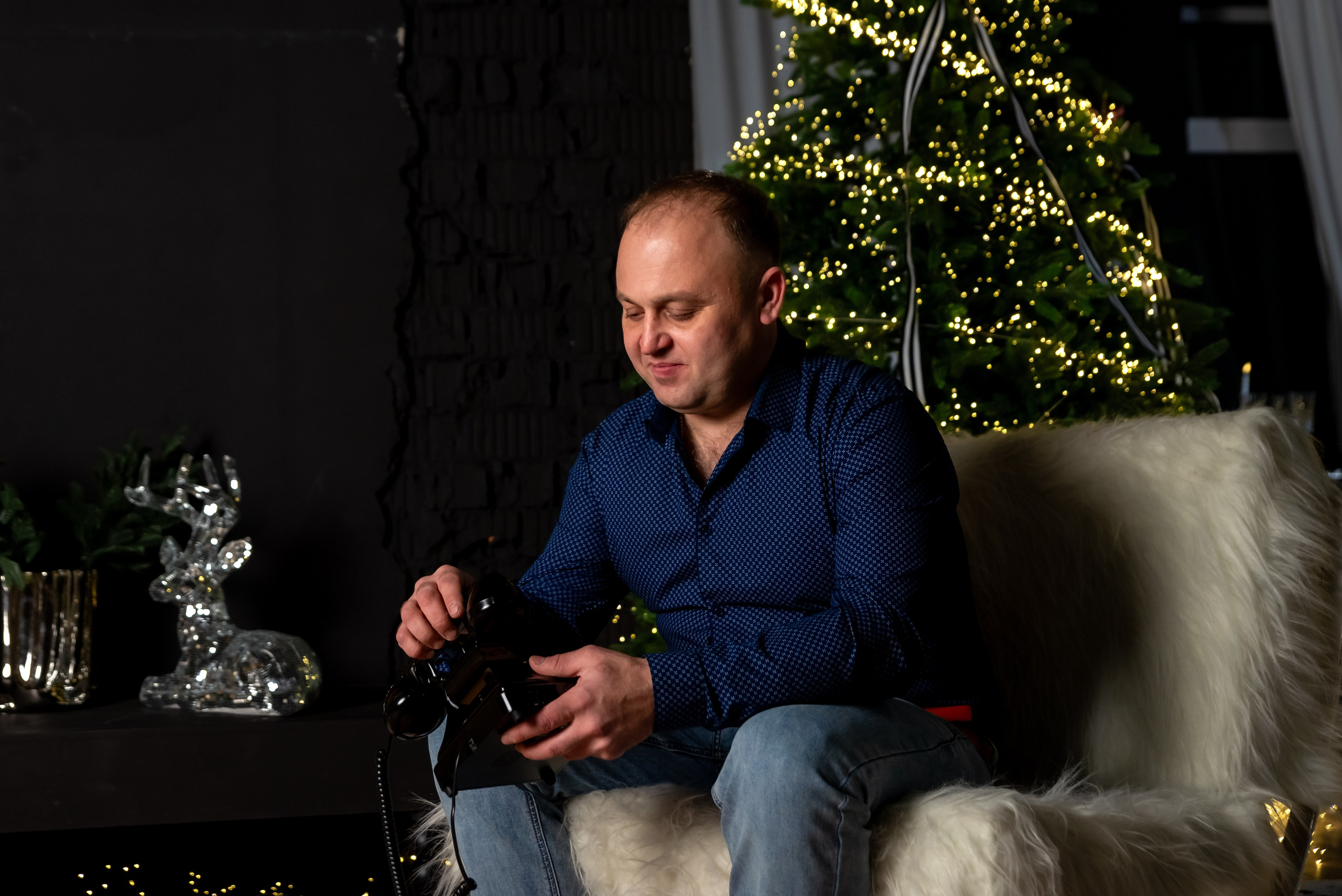 Новогодняя студийная. Фотограф Крещение Венчание Москва