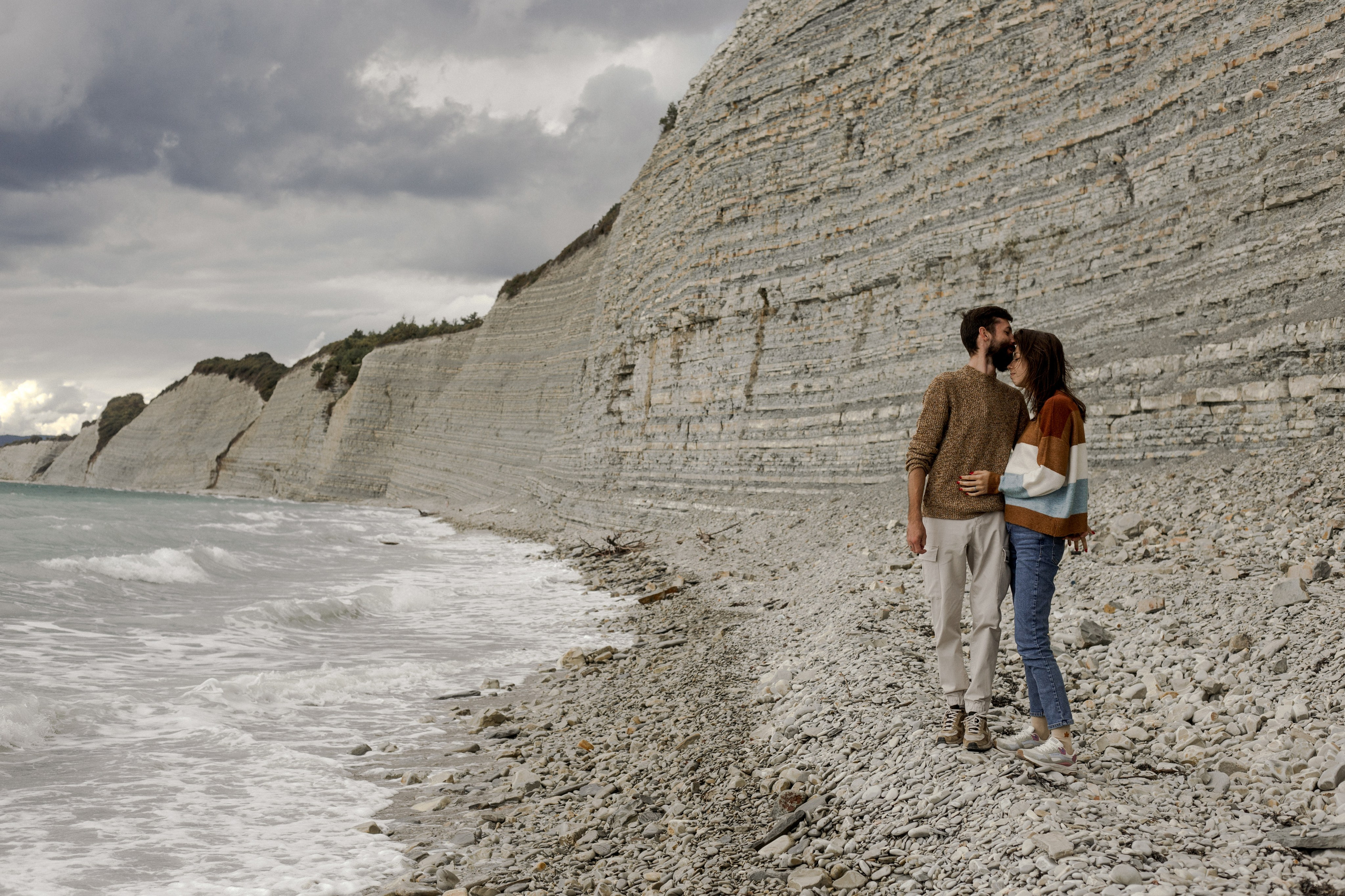 У берега синего моря. Александр и Наталья. Фотограф в Ростове-на-Дону и Краснодаре Елизавета Киселёва