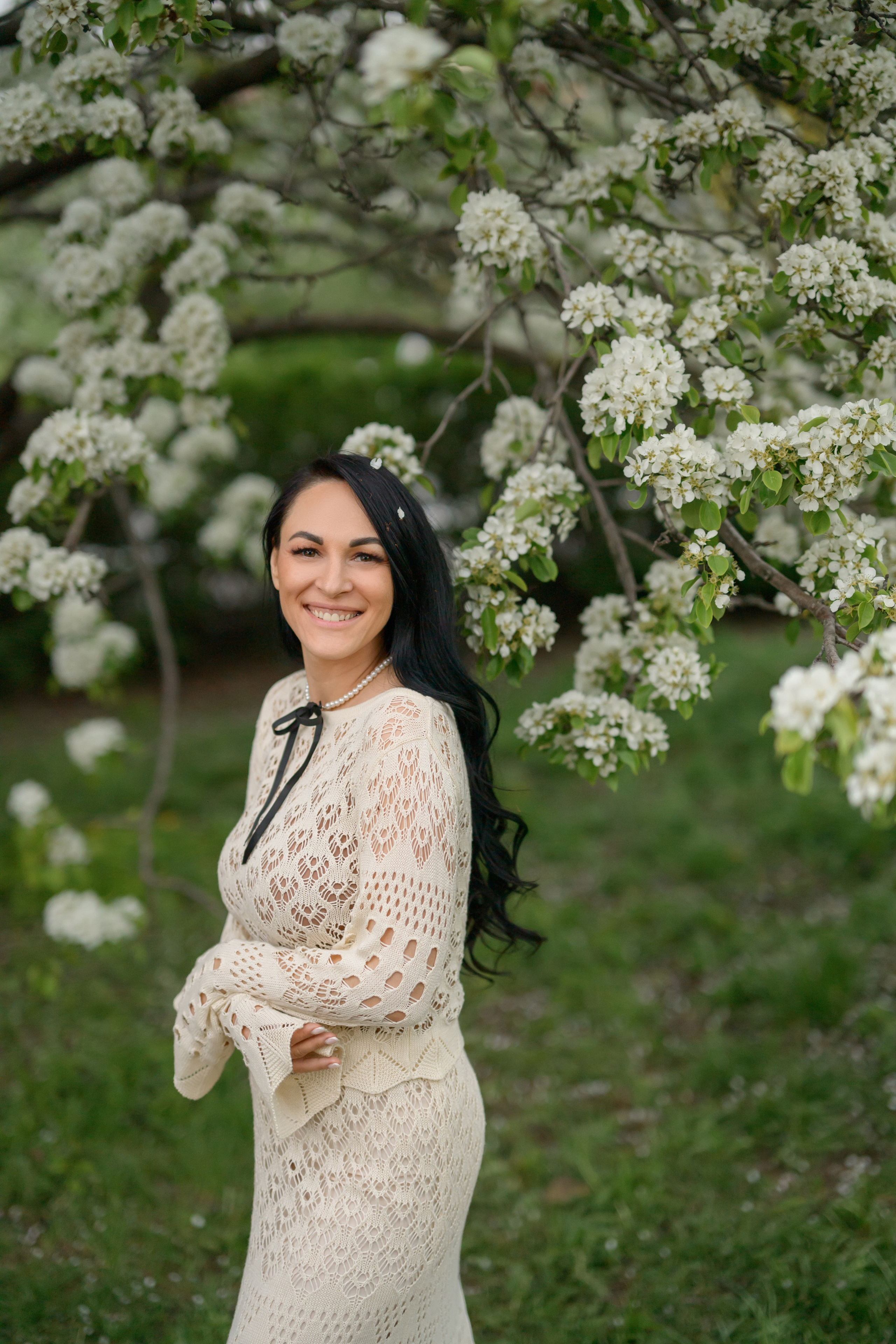 Алиса и Мария. Фотосессия в цветении в парке Музеон. Semerlina.ru