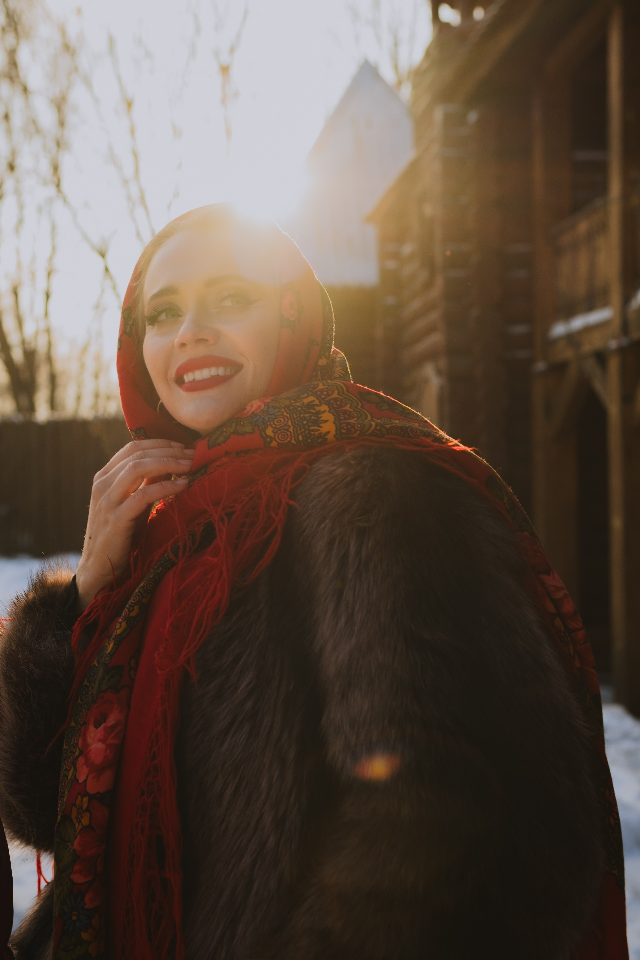 Мама с дочкой (зимняя фотосессия). Serg_film