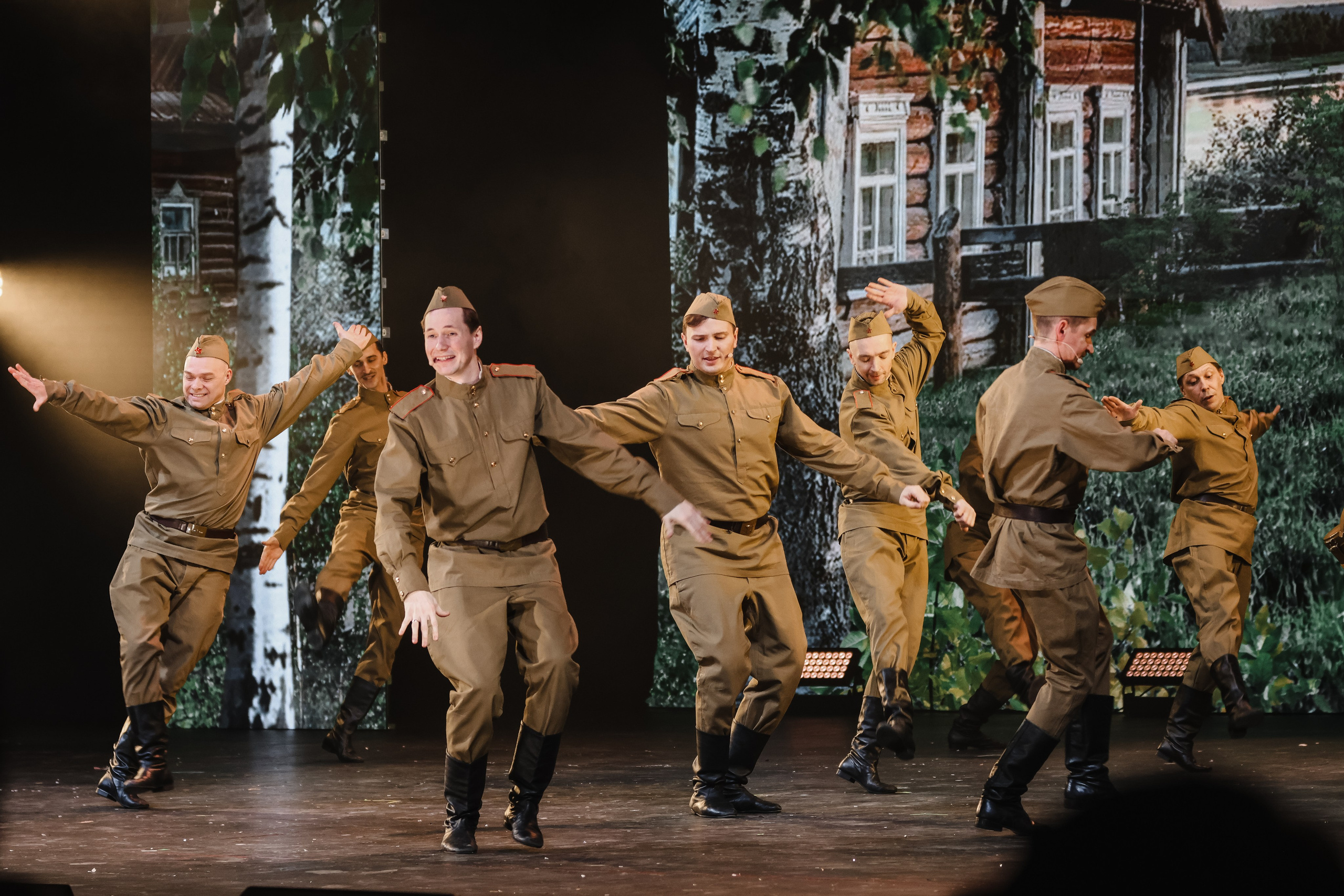 Василий Теркин, театр «Русская песня». Фотограф Ольга Махалова — Санкт-Петербург, Москва, Нижний Новгород