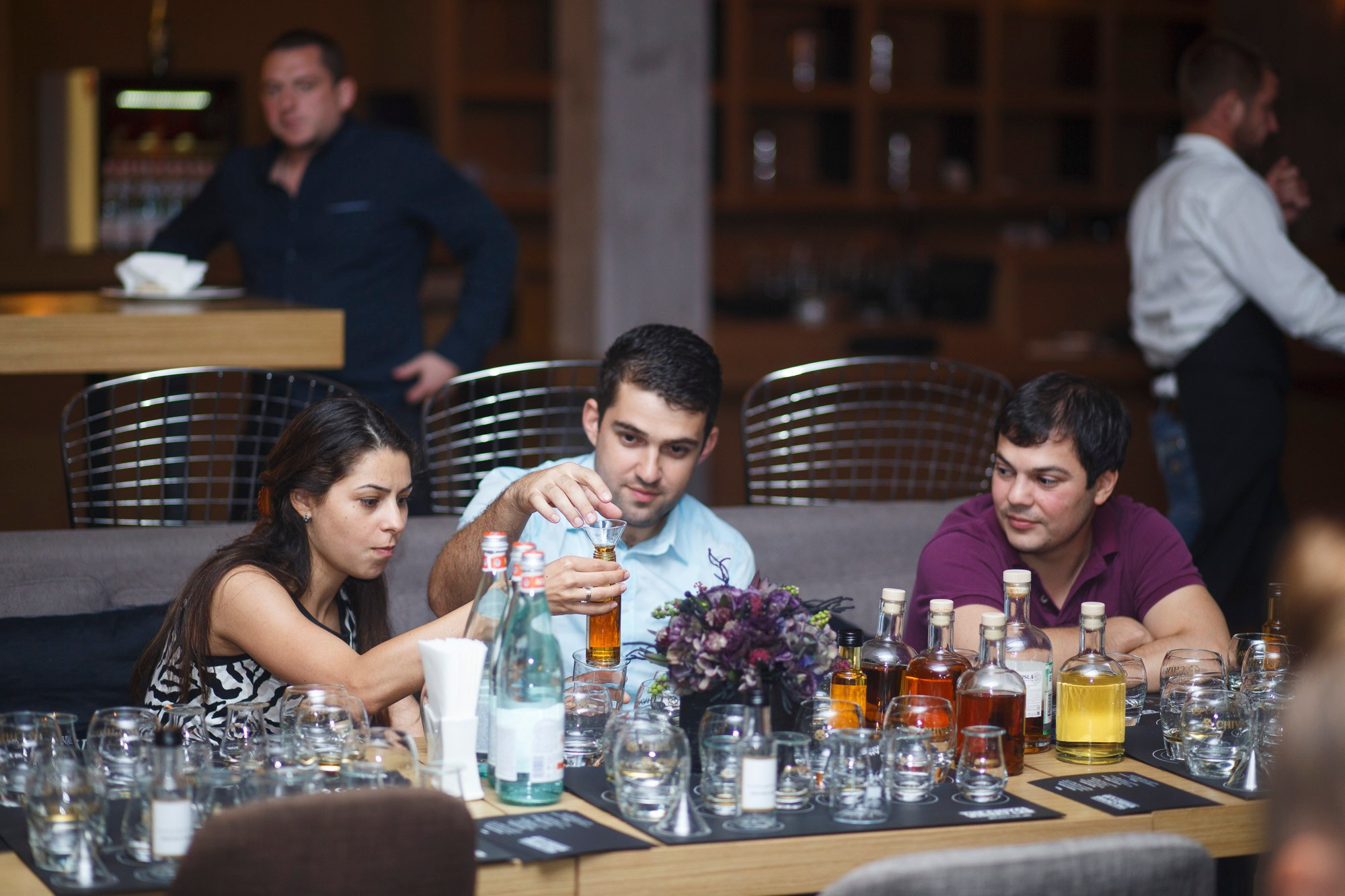 Dinner Chivas. Reportage and staged photographer Natalia Sannikova