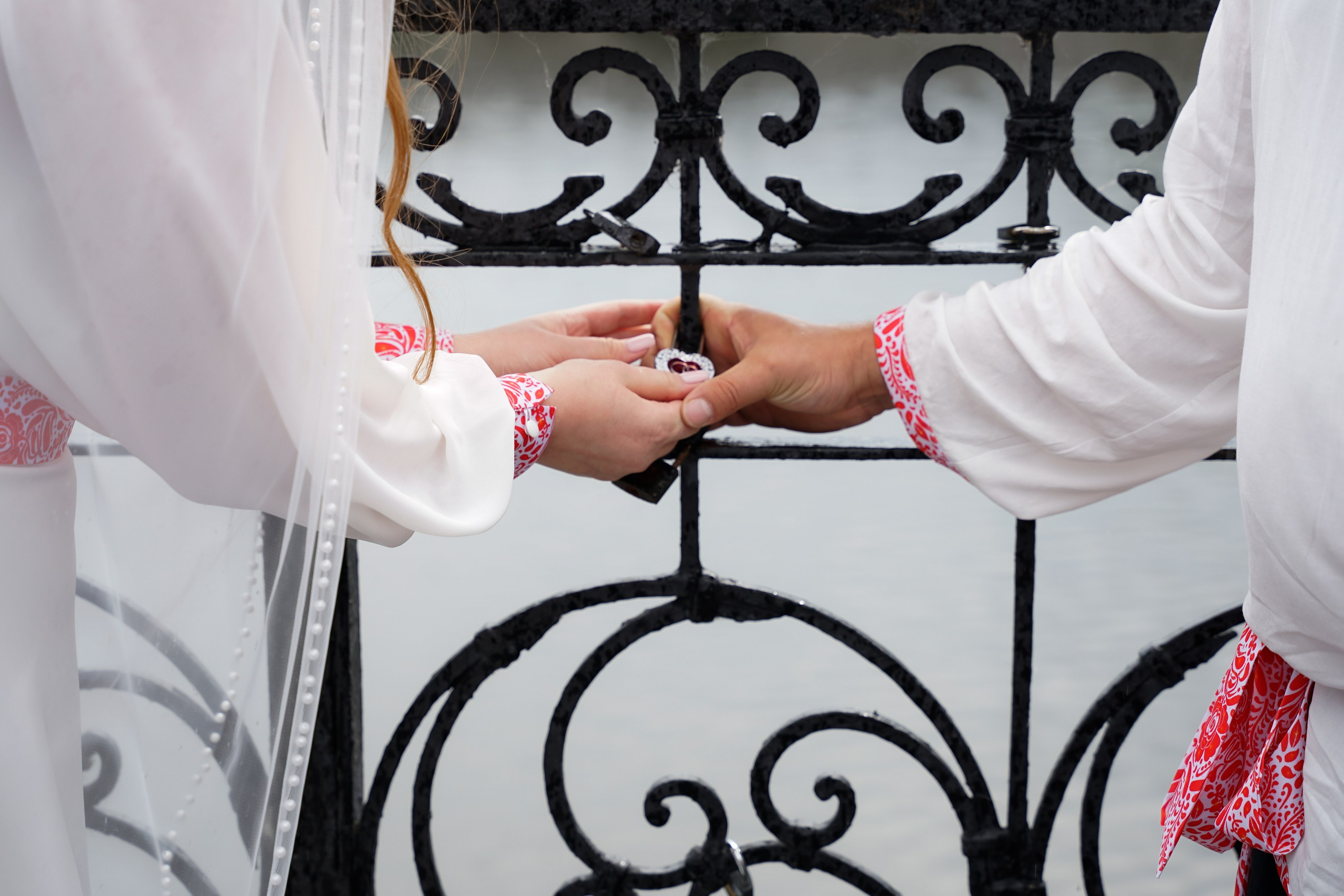 Свадебная фотосессия в русском стиле