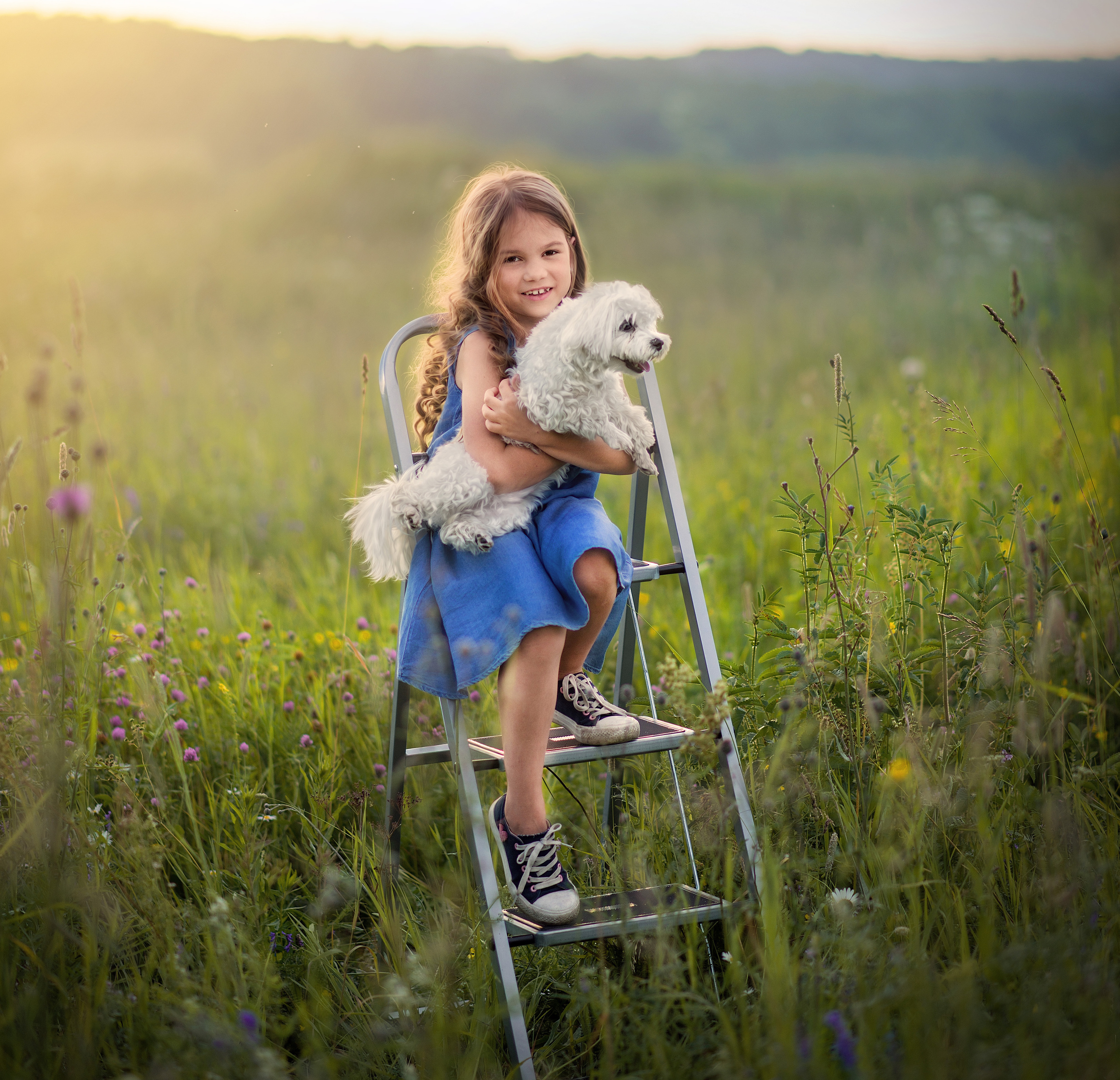В полях Сибири. Школьный фотограф в Кемерово Мелещенко Анна