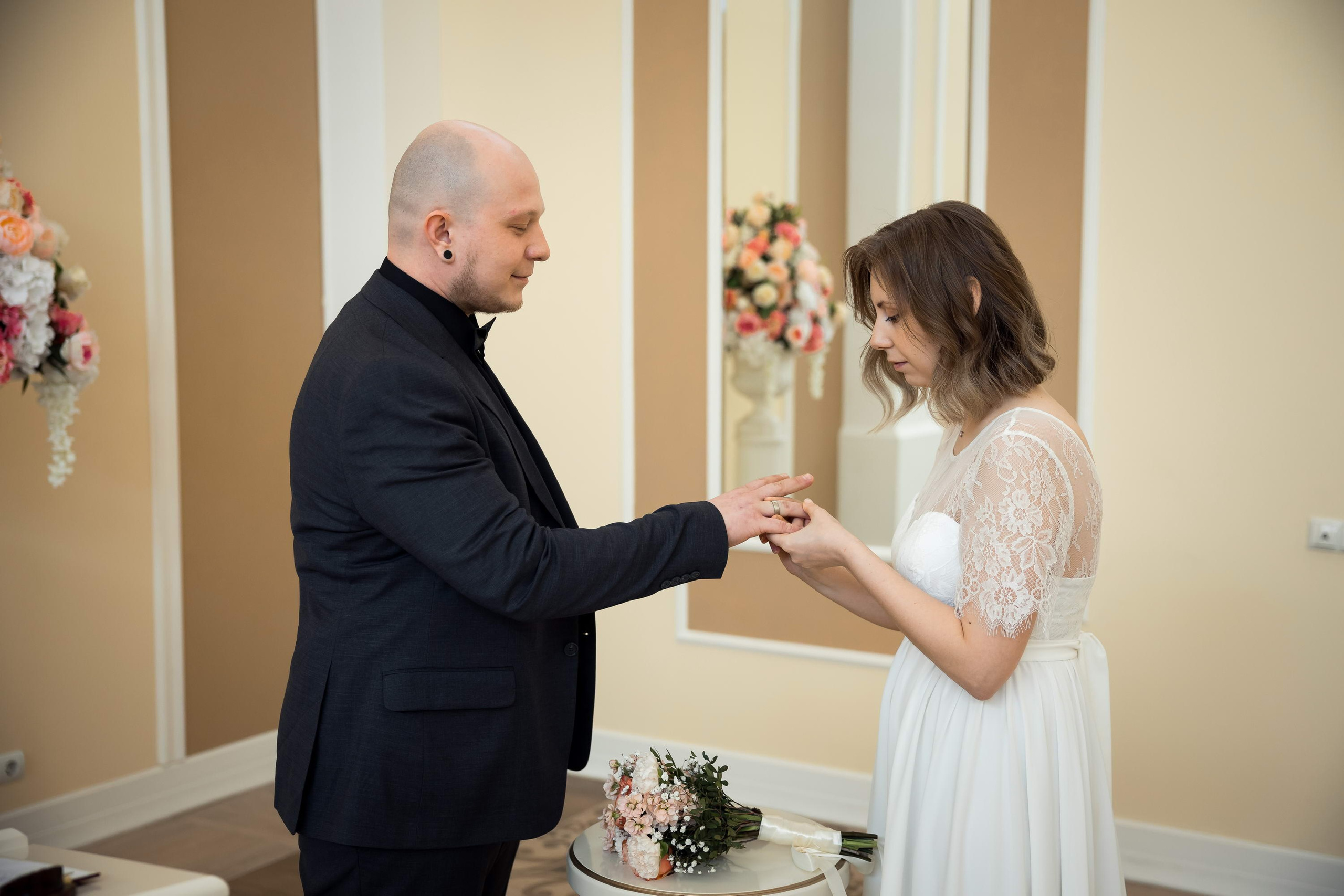 ЗАГС Калининского района. Свадебный фотограф Игорь Брундасов 8PHOTO на свадьбу венчание загс СПб