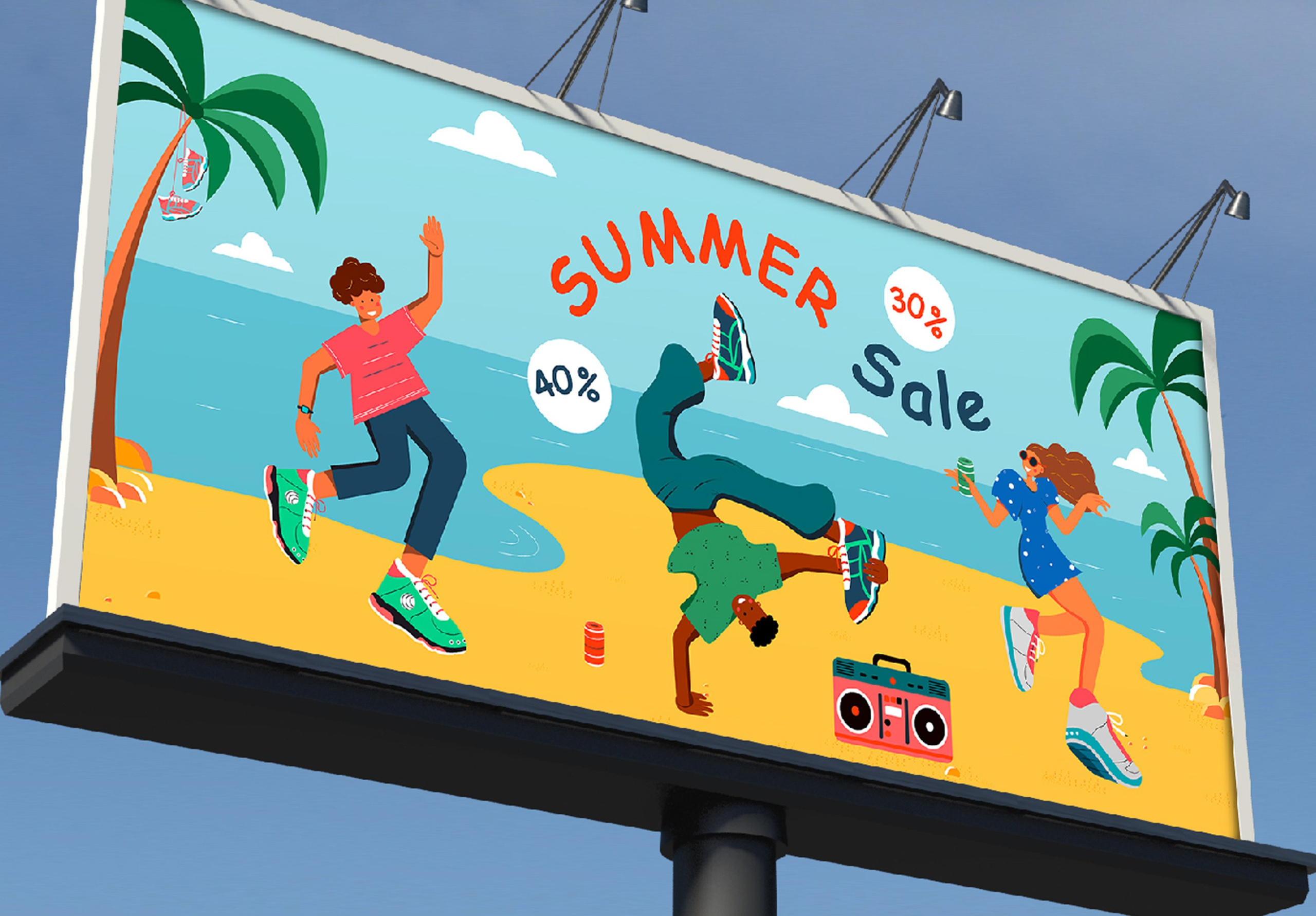 Иллюстрации & Рекламная акция. Олеся Бакулина, графический дизайнер, иллюстратор