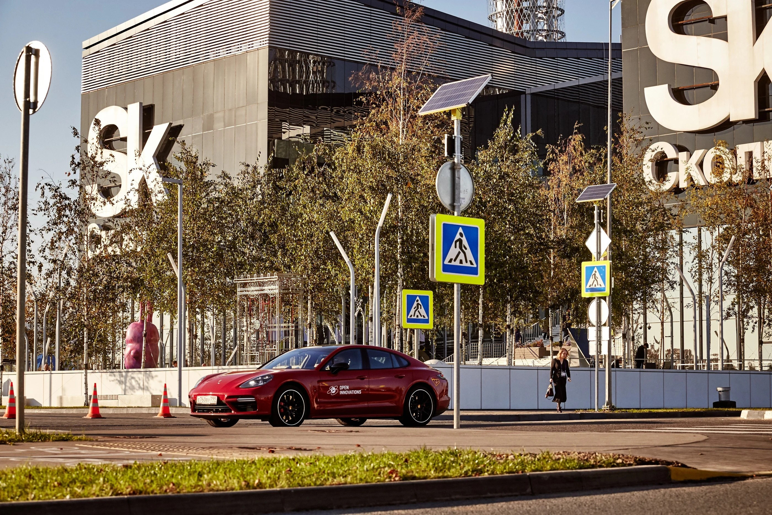 Porsche x Skolkovo promo. Спортивный и бизнес фотограф Арсений Голышкин