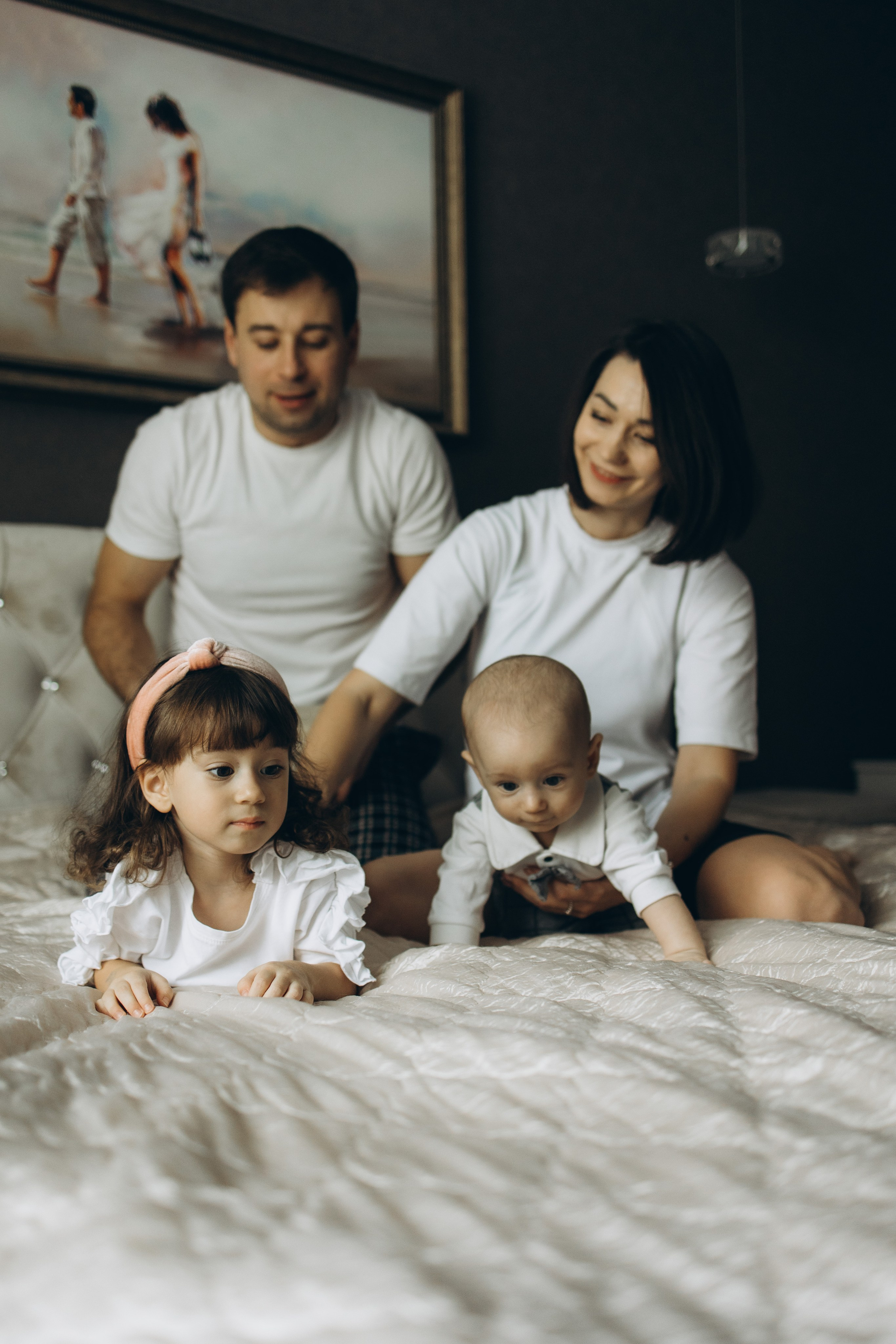 Маша, Женя, Ариана и Мирон. Семейный фотограф в Москве Виктория Ястребинская