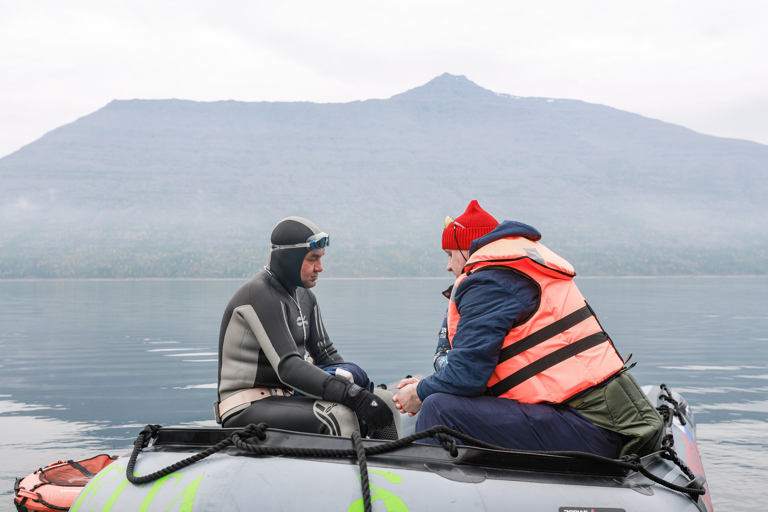 Фестиваль по фридайвингу «Глубина Путорана». Спортивный репортажный фотограф Казань Нафис Сиразетдинов