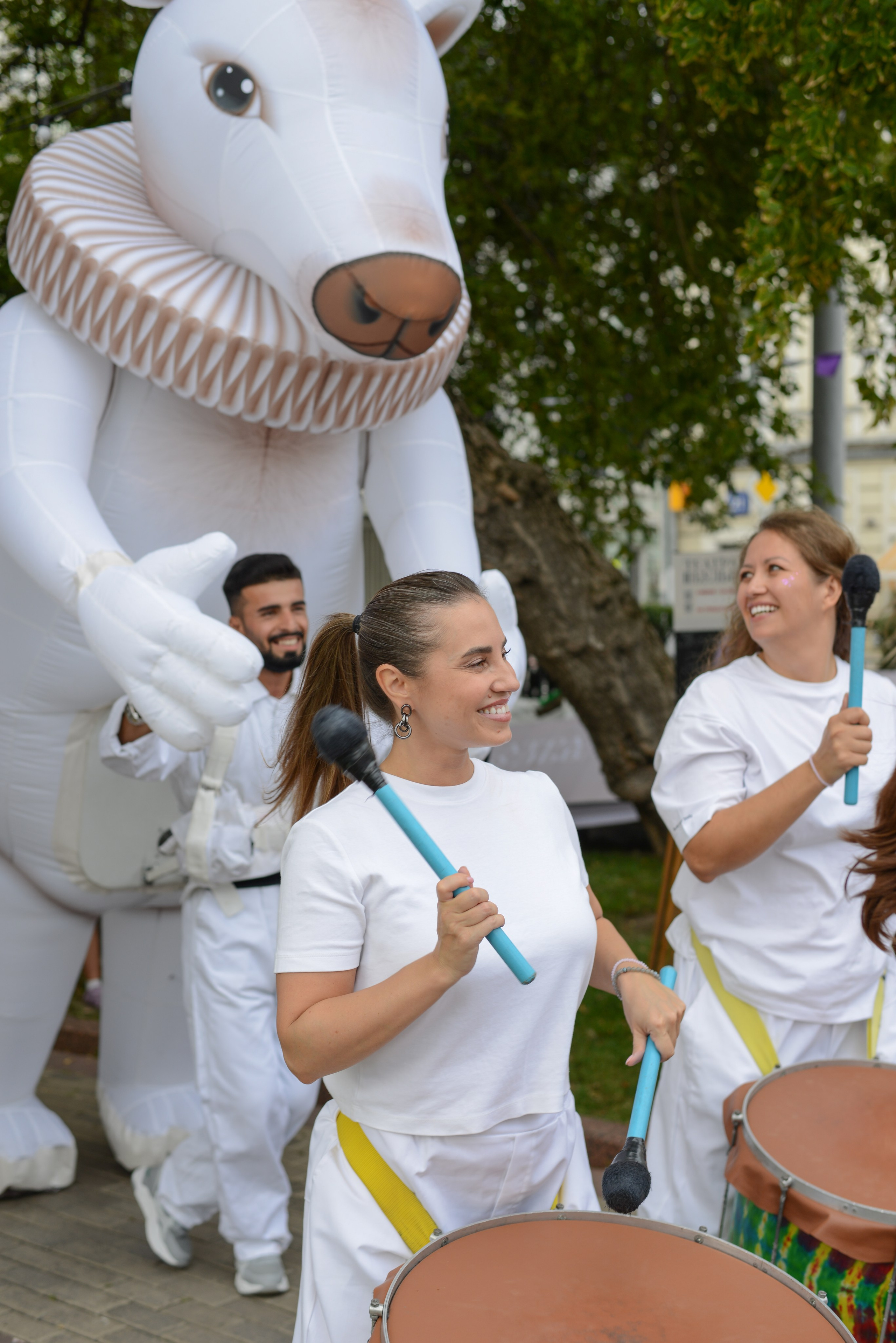 Барабанщики и зайчики. Rystemys Picture