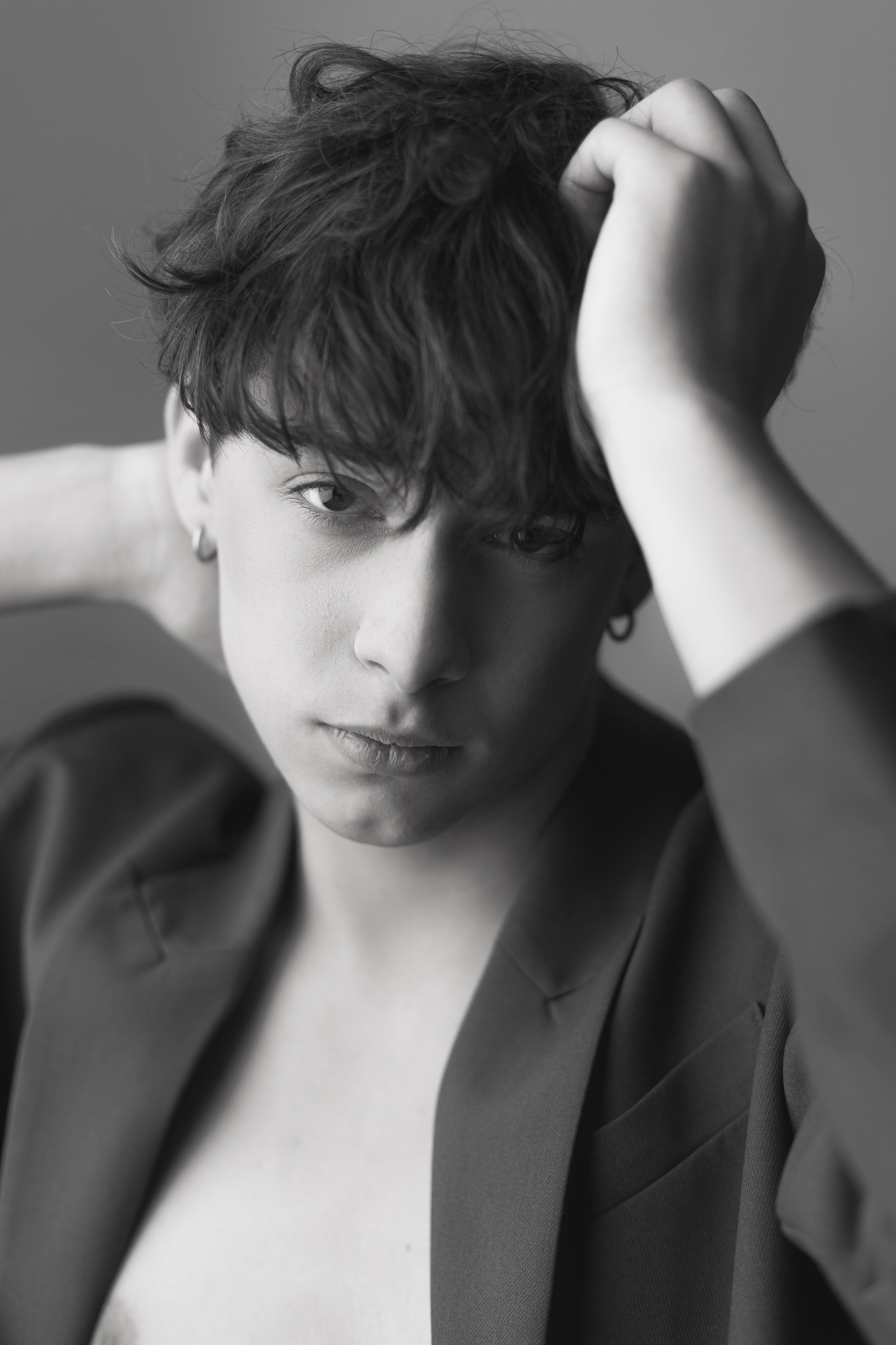 Мужской портрет ЧБ