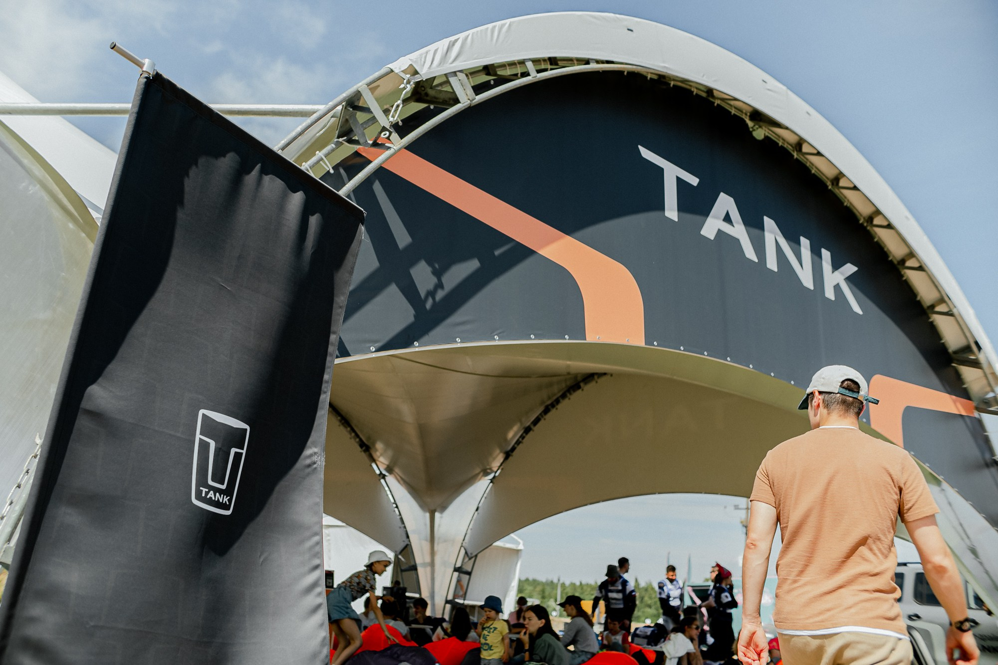 Тест-драйв TANK на Гонке Героев. Night2Day Санкт-Петербург