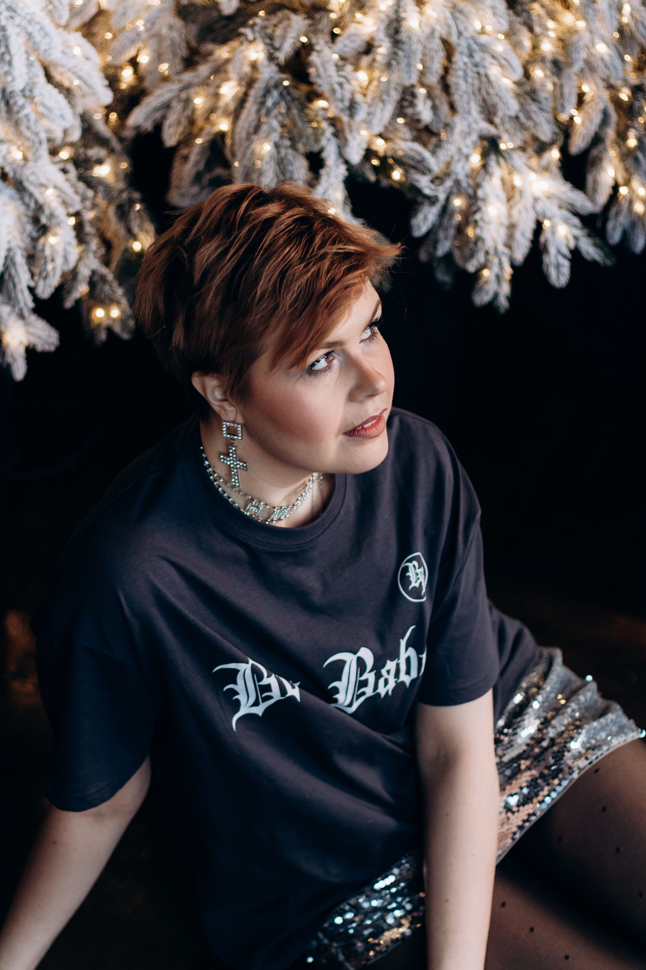 Анастасия. Портрет в студии. Новогодняя фотосессия Екатеринбург. Фотограф в Екатеринбурге Пойгина Елена