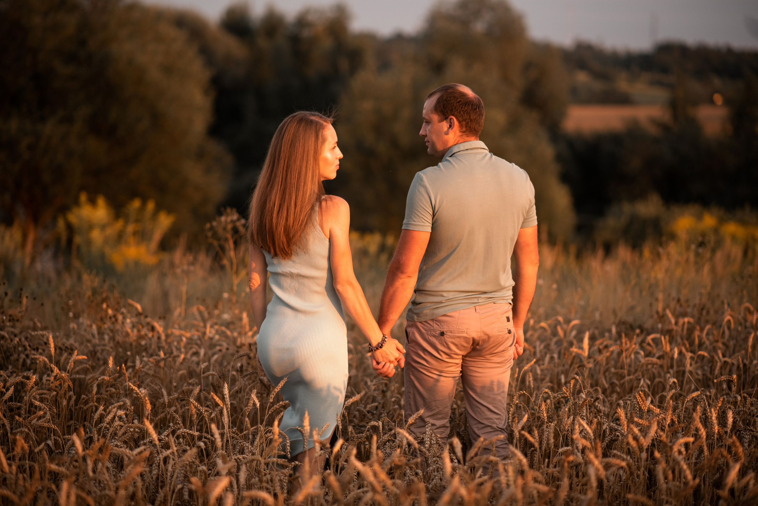 Семейная фотосессия в пшеничном поле. Семейный и детский фотограф в Туле Светлана Воронкова
