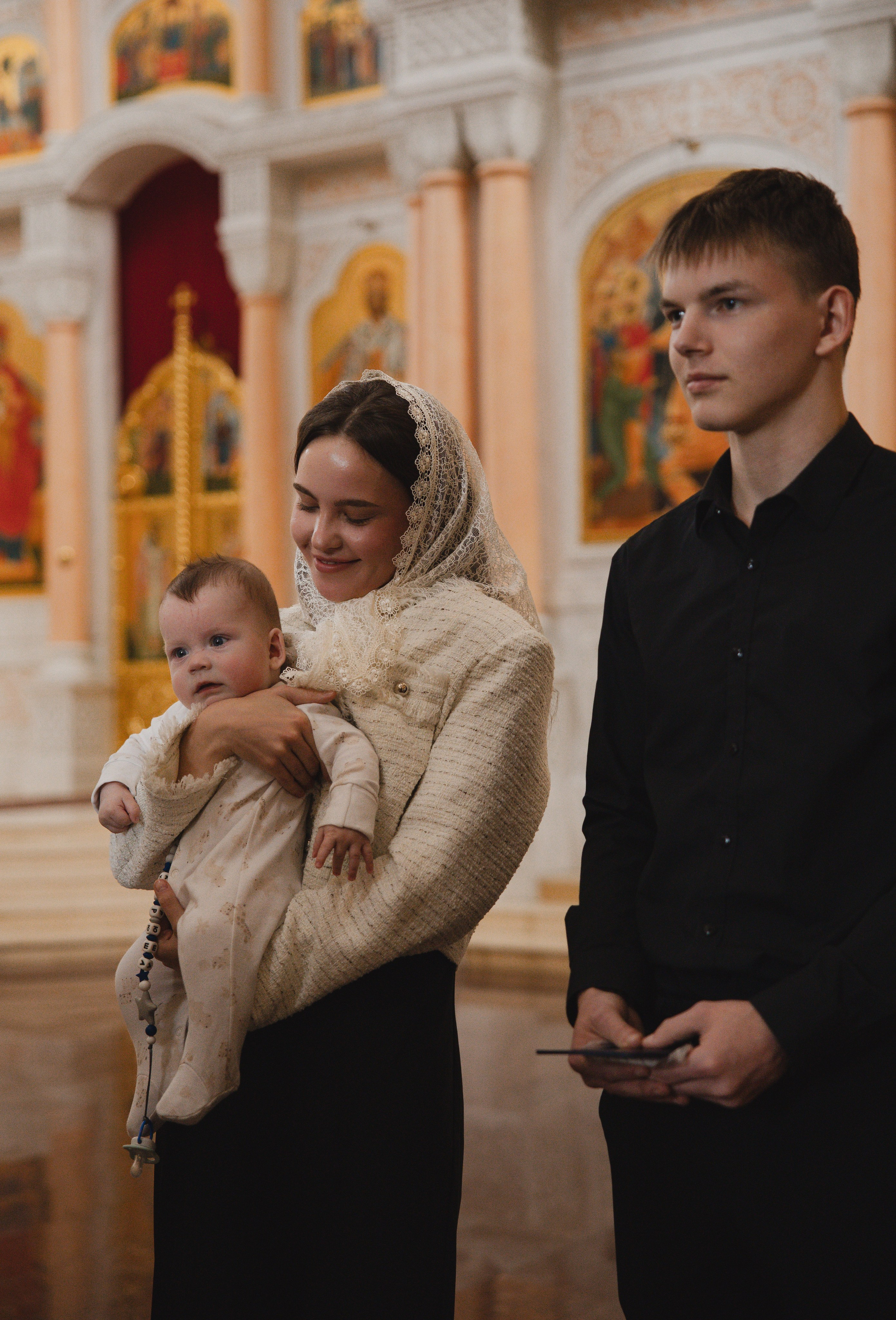 Крещение Кирюши. Фотограф Ломакина Анастасия