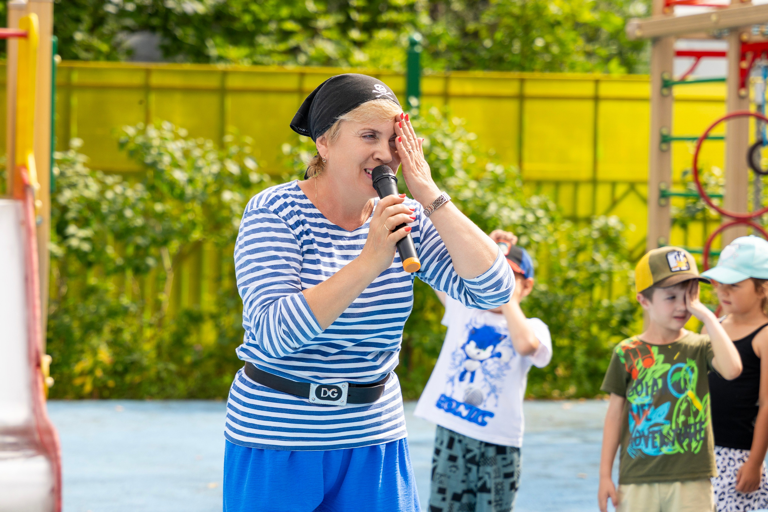 Игры на свежем воздухе. Фотограф Юлия Попова