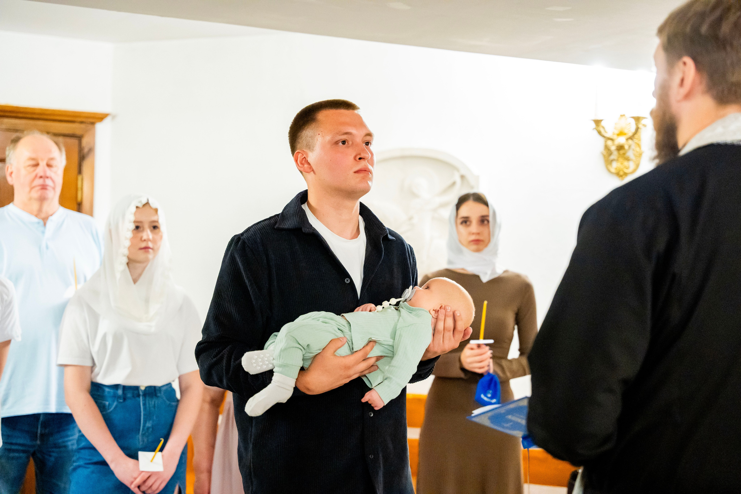 Крещение Льва. Фотограф Юлия Попова