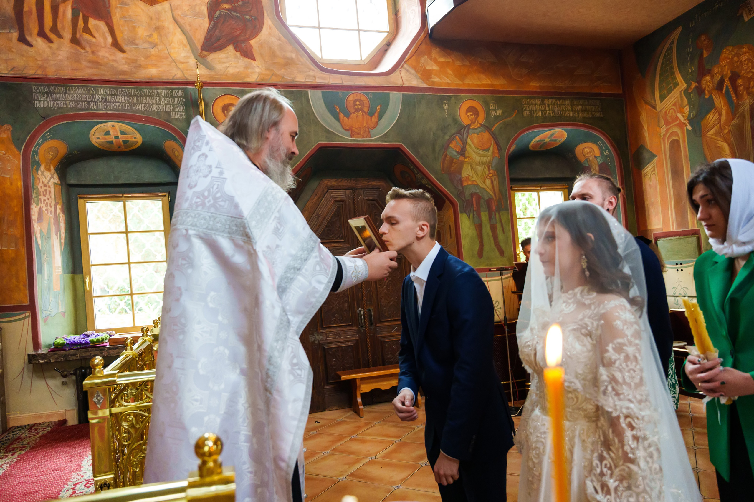 Венчание. Фотограф Юлия Попова