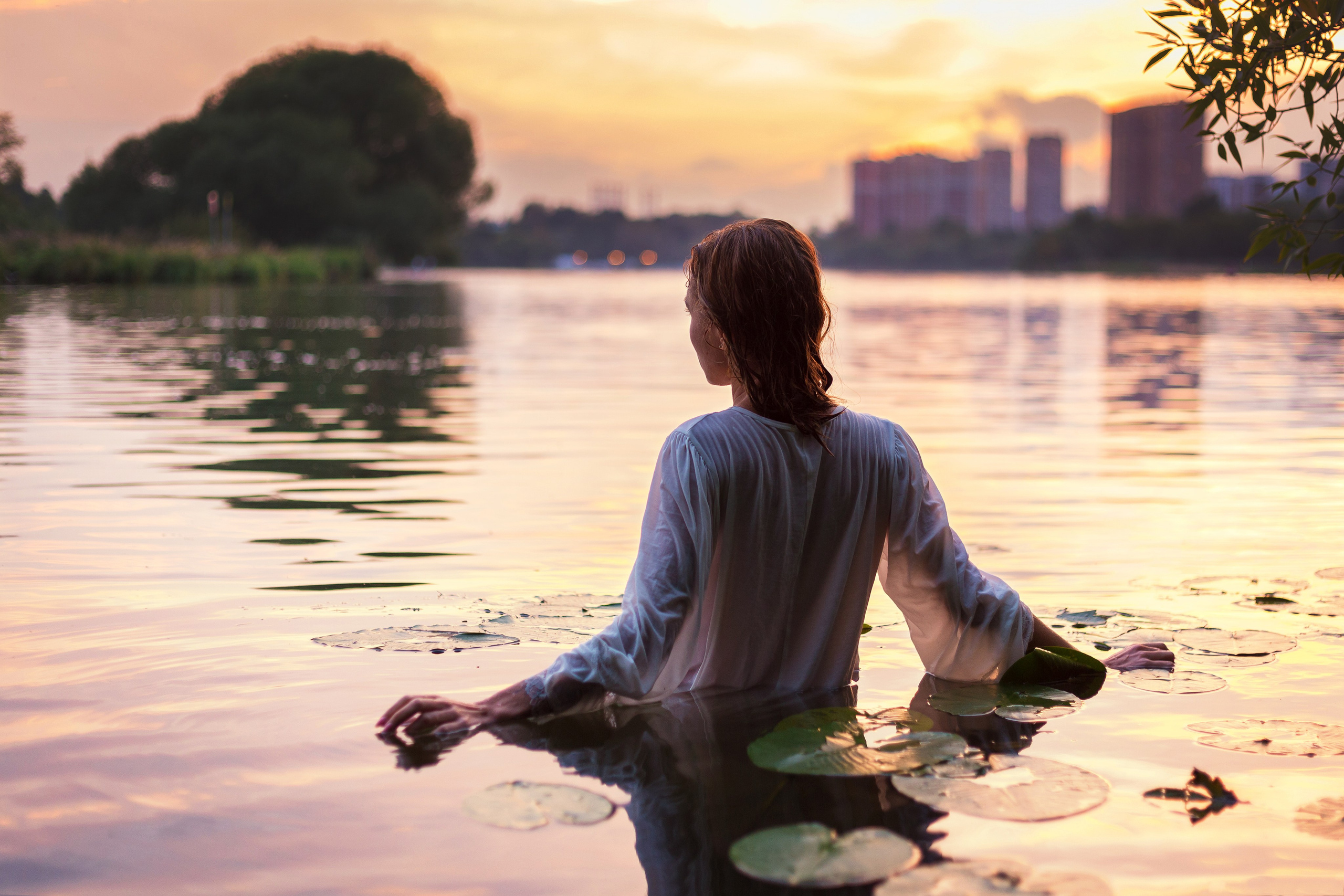 Улица & природа. Модель Москва каталожная и творческая съемка Anna Antlers