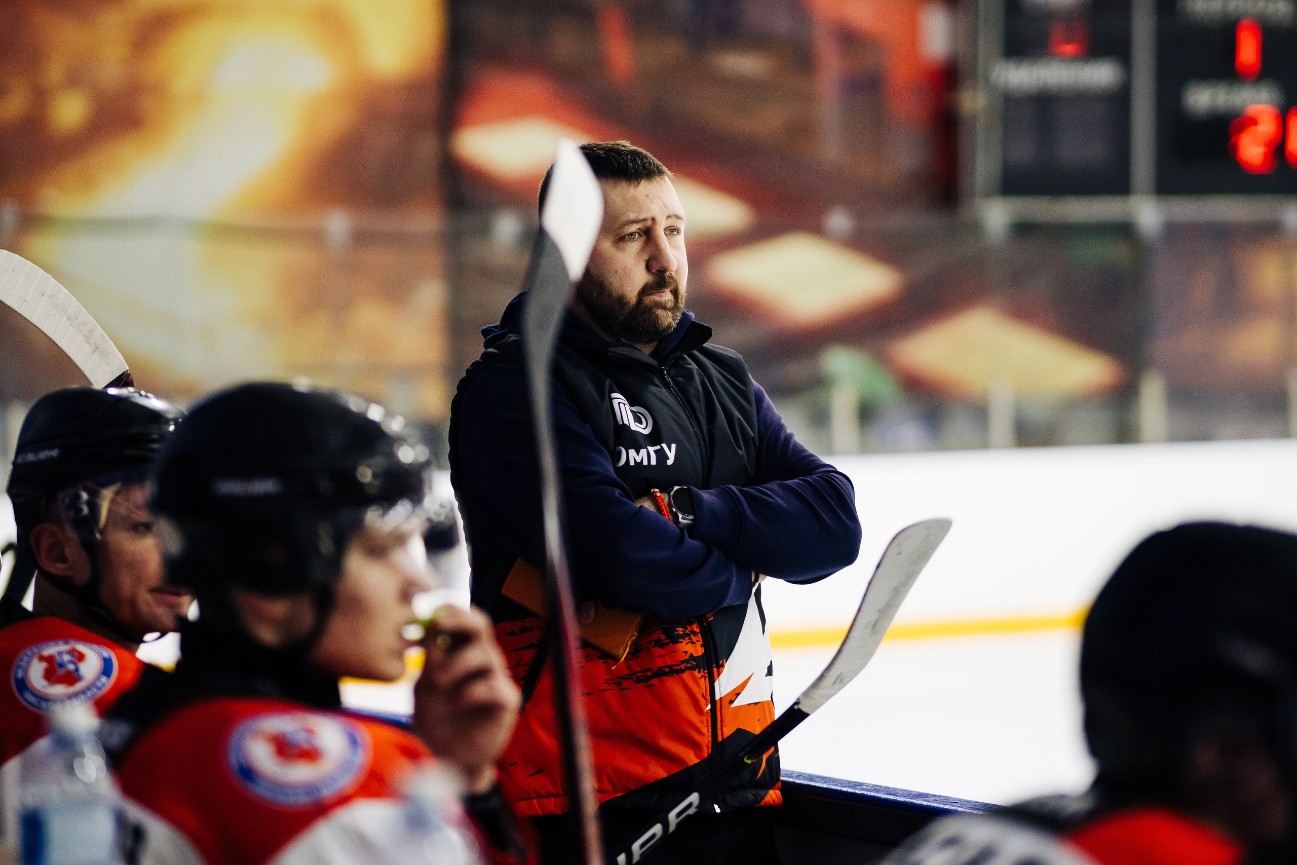 Хоккей. СХЛ / 20.01.24. Денис Прохоров Фотограф в г. Магнитогорск