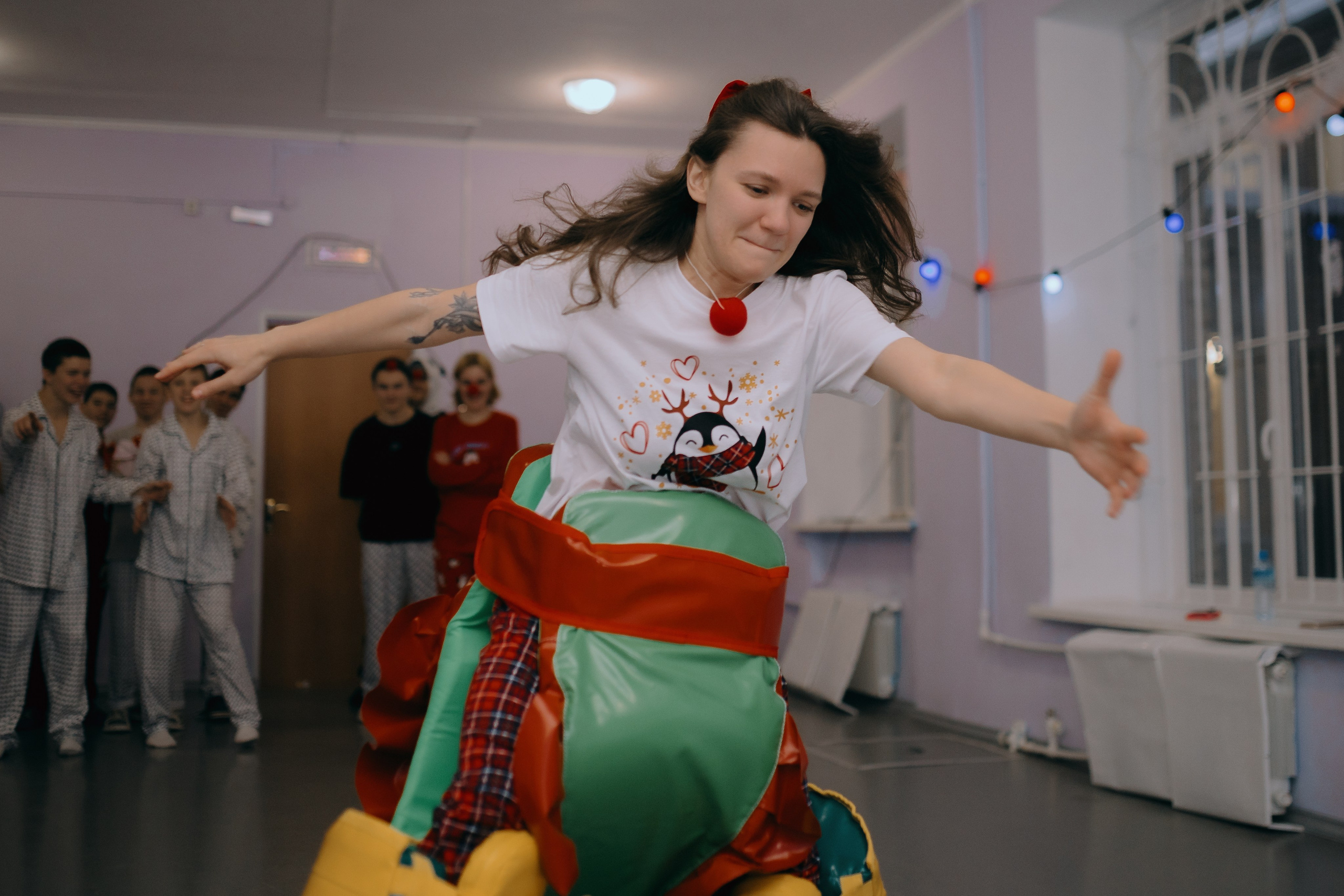 Пижамная вечеринка в школе-интернате № 5 // 27.12.2024. Денис Прохоров Фотограф в г. Магнитогорск