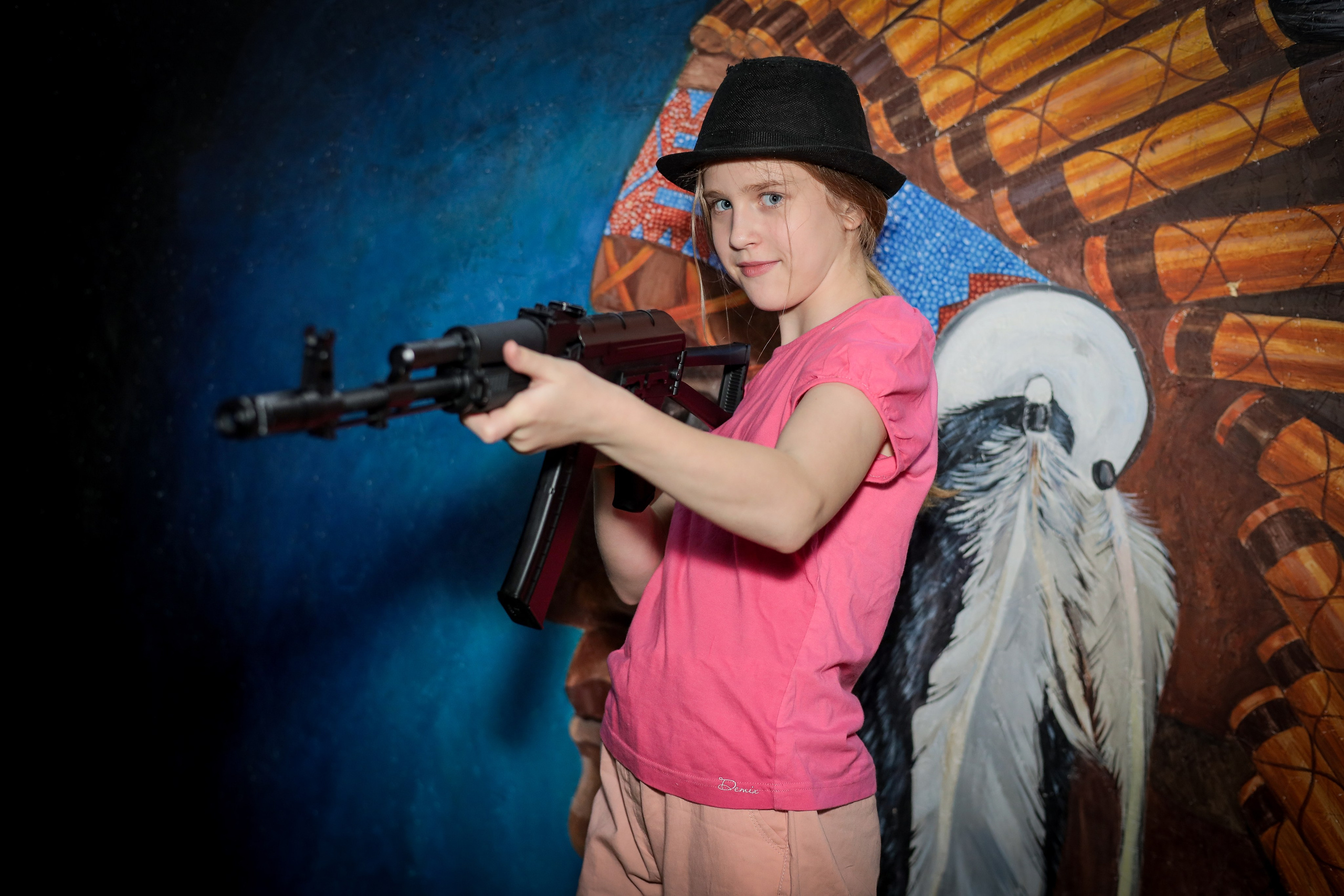 День рождение в стрелковом клубе. Фотограф Надршина Лилия