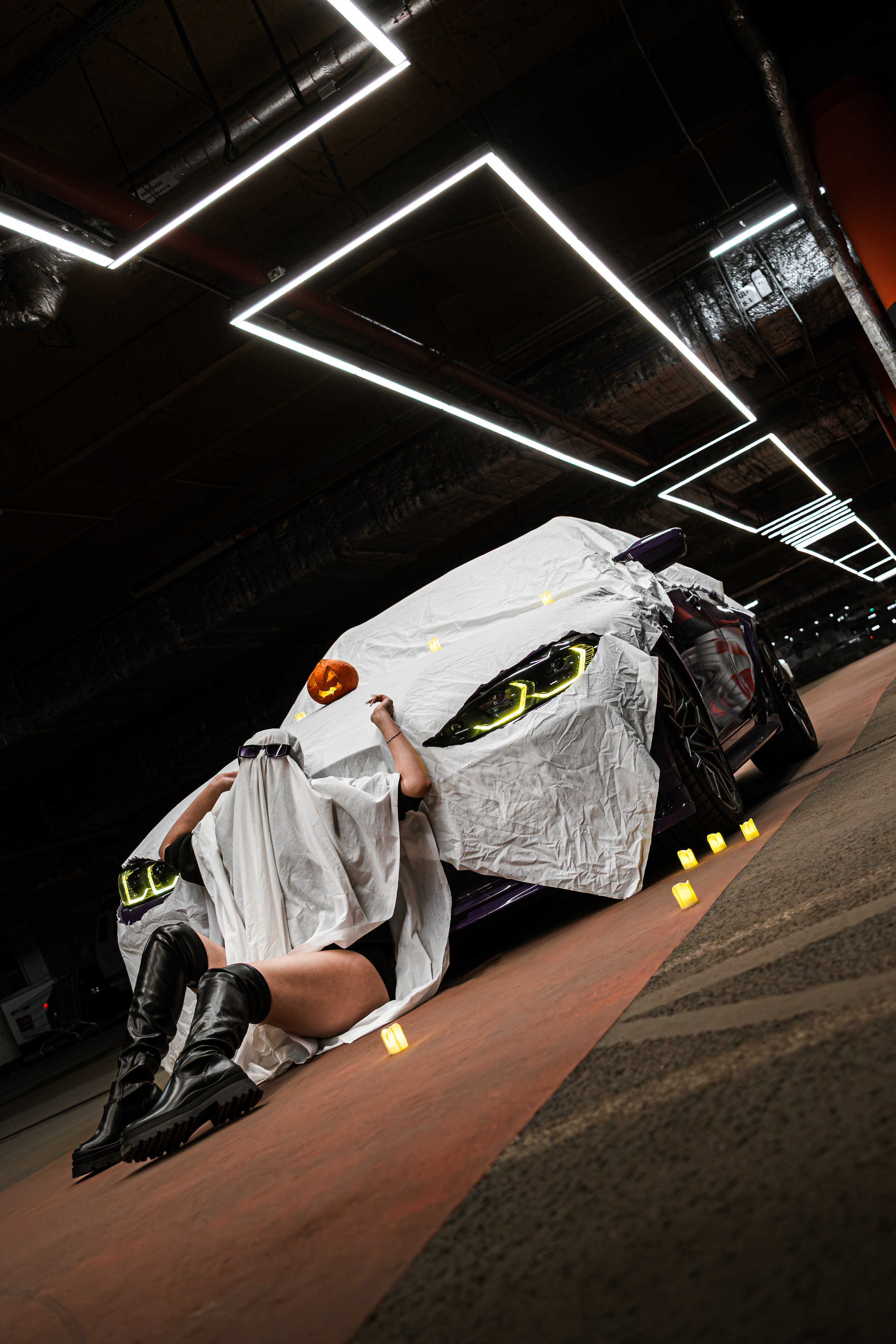 Halloween BMW M3. Valya Fleks