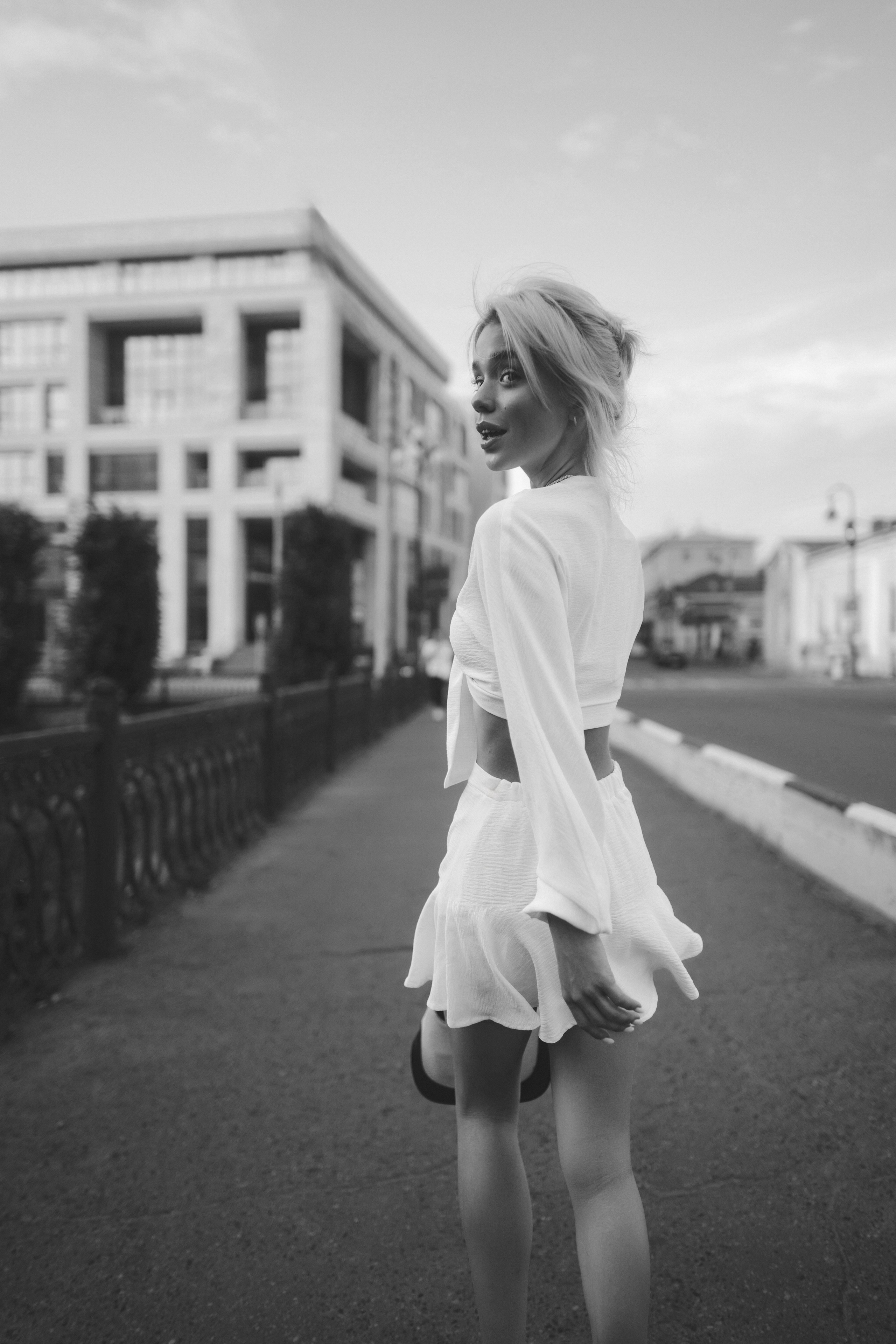 Портретная фотосессия Кати в Казани — Уличная съёмка Антон Аванзато