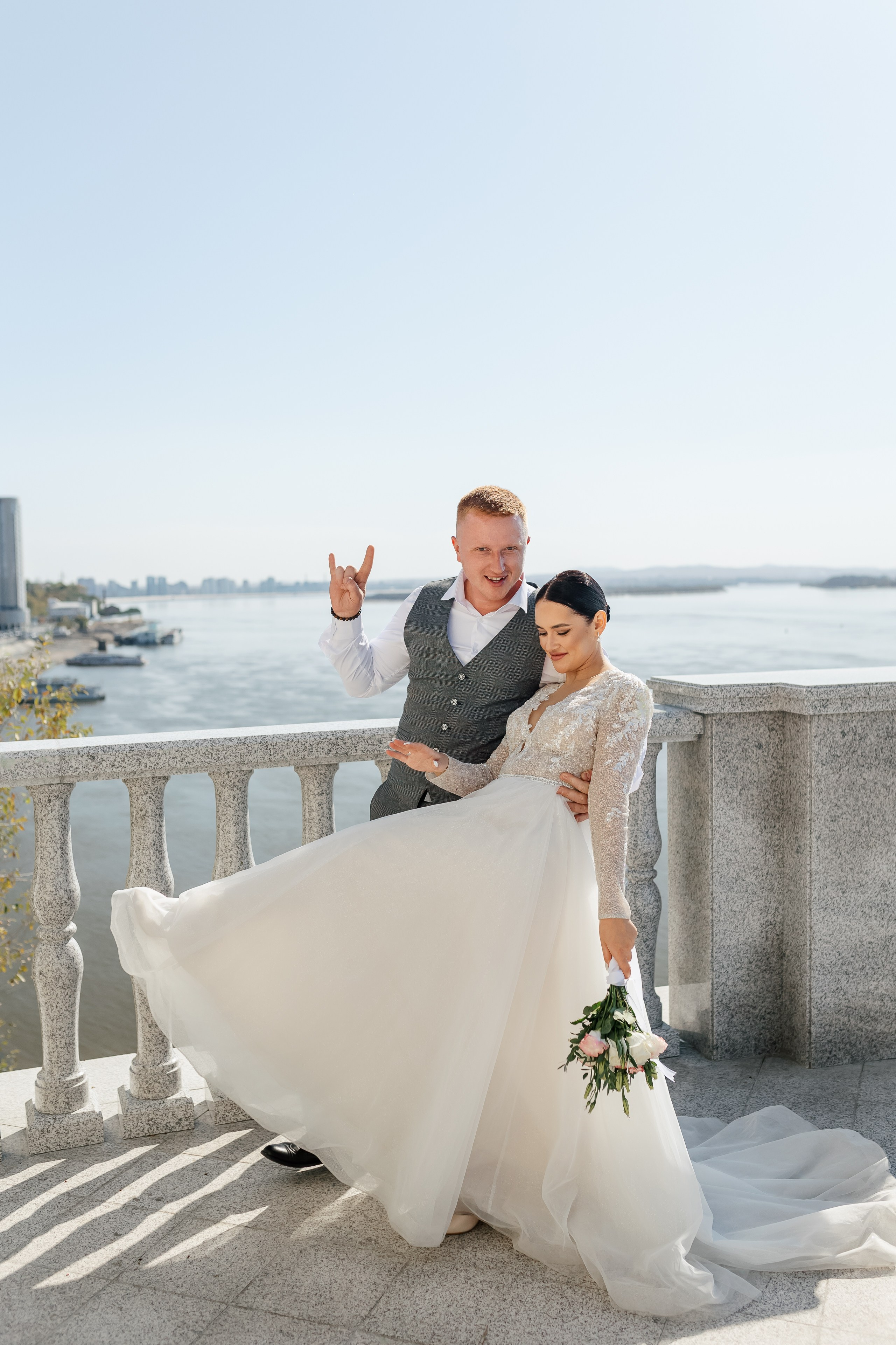 Степан и Алина. Красивая осенняя прогулка. Свадебный фотограф в Хабаровске