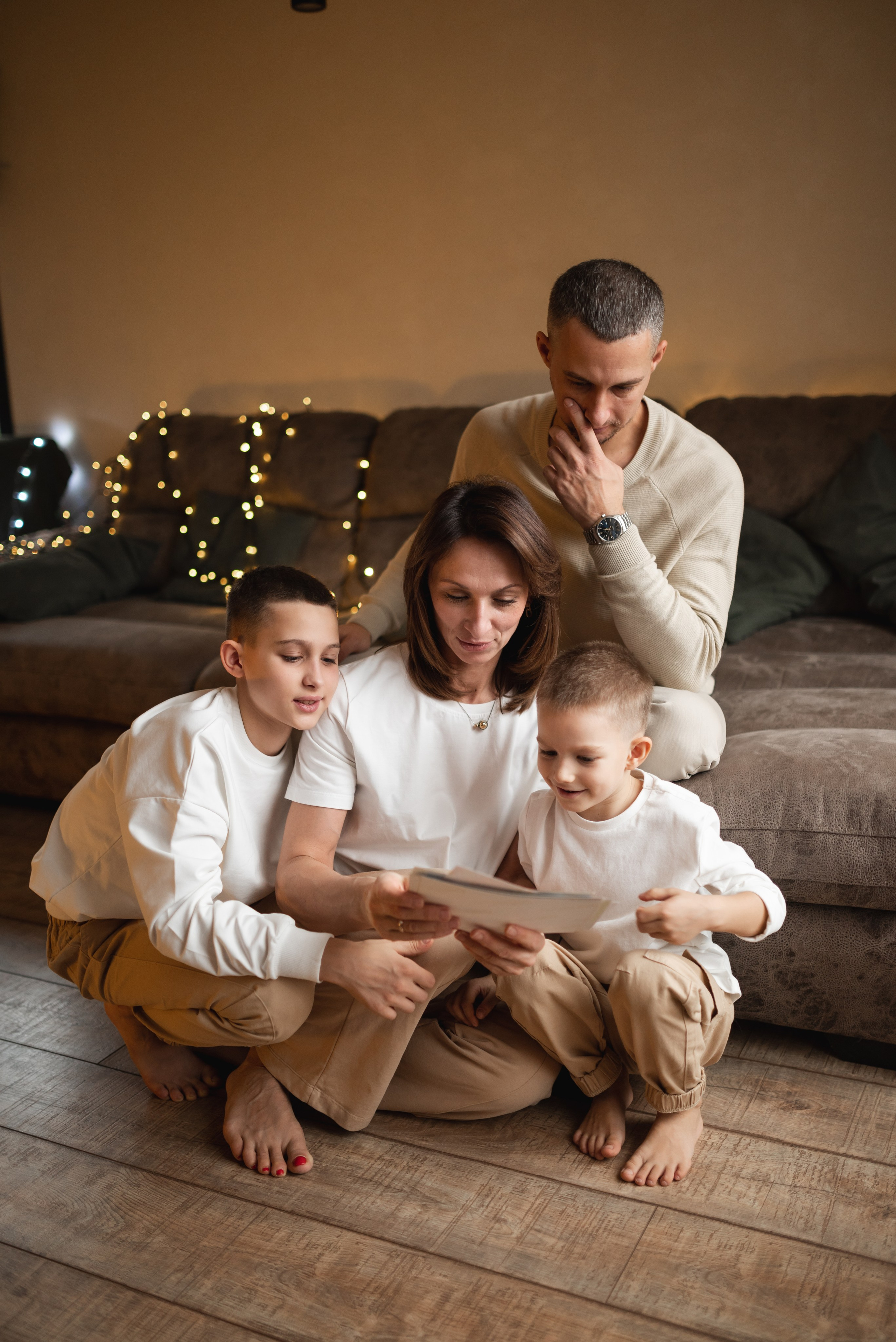 Оксана Сергей Ваня и Егор. Семейный фотограф Ирина Сгибнева