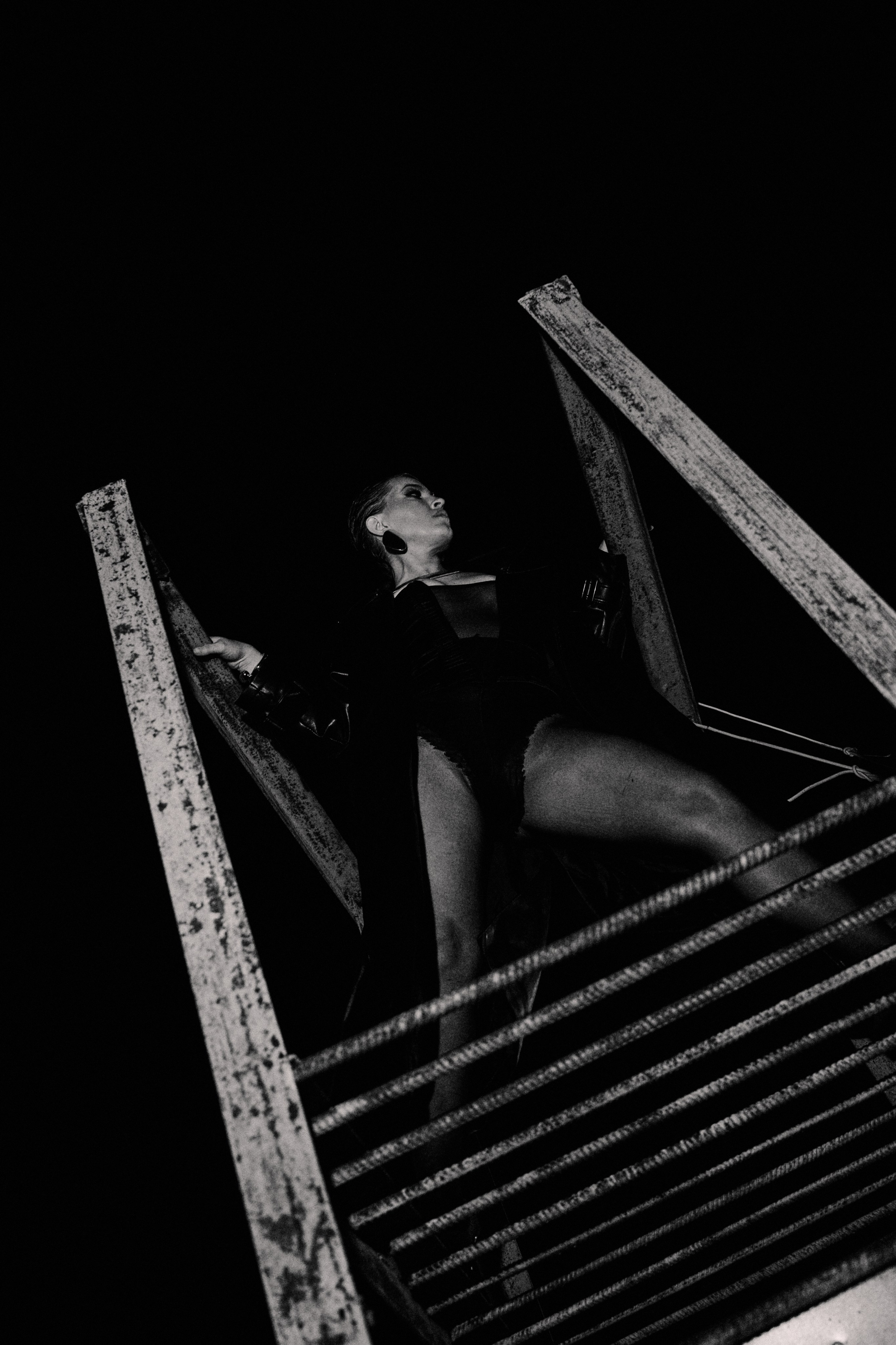 Наташа на крыше. Женский фотограф в Самаре Дарья Ильина