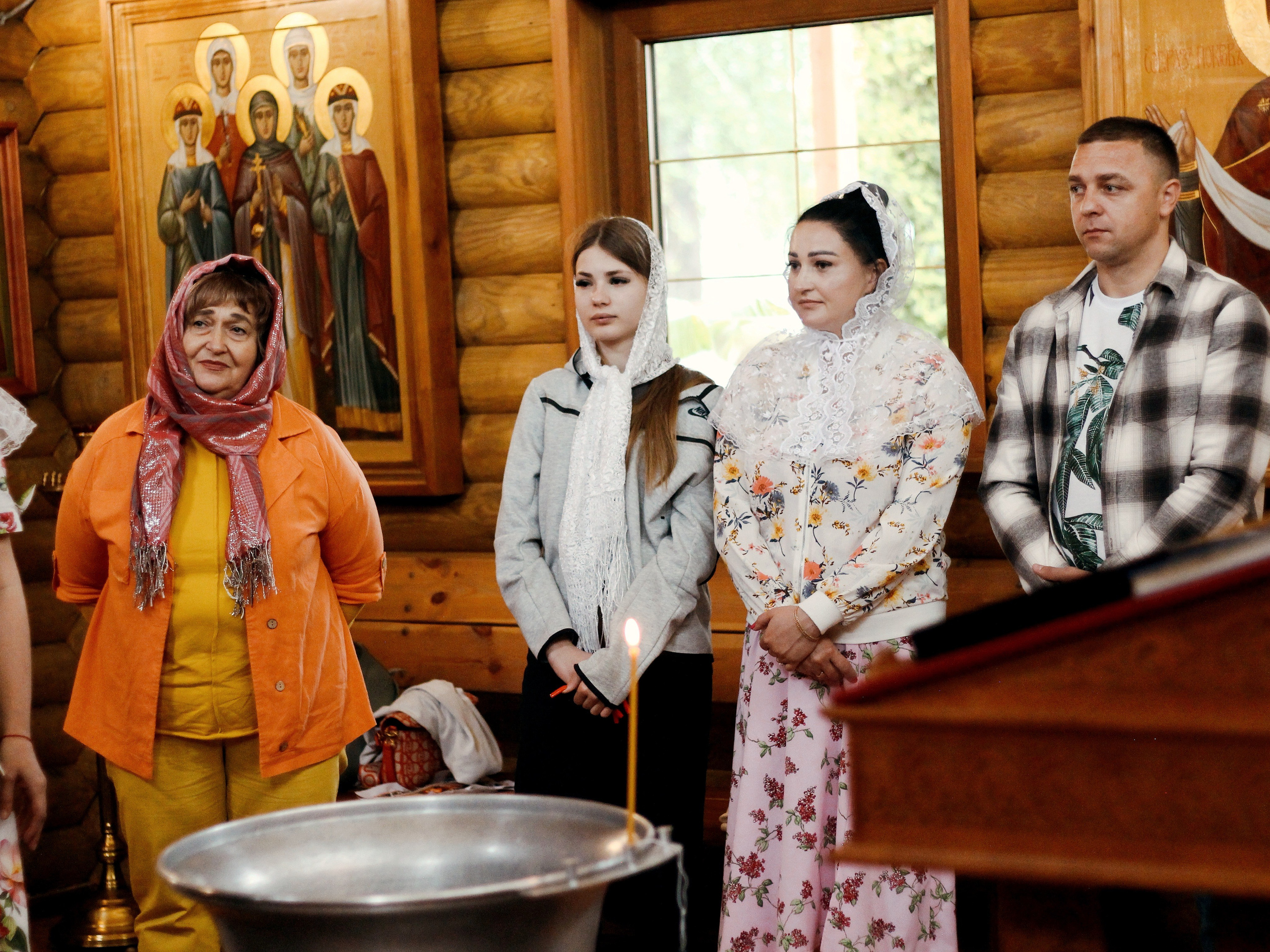 Таинство крещения. Photography Eva