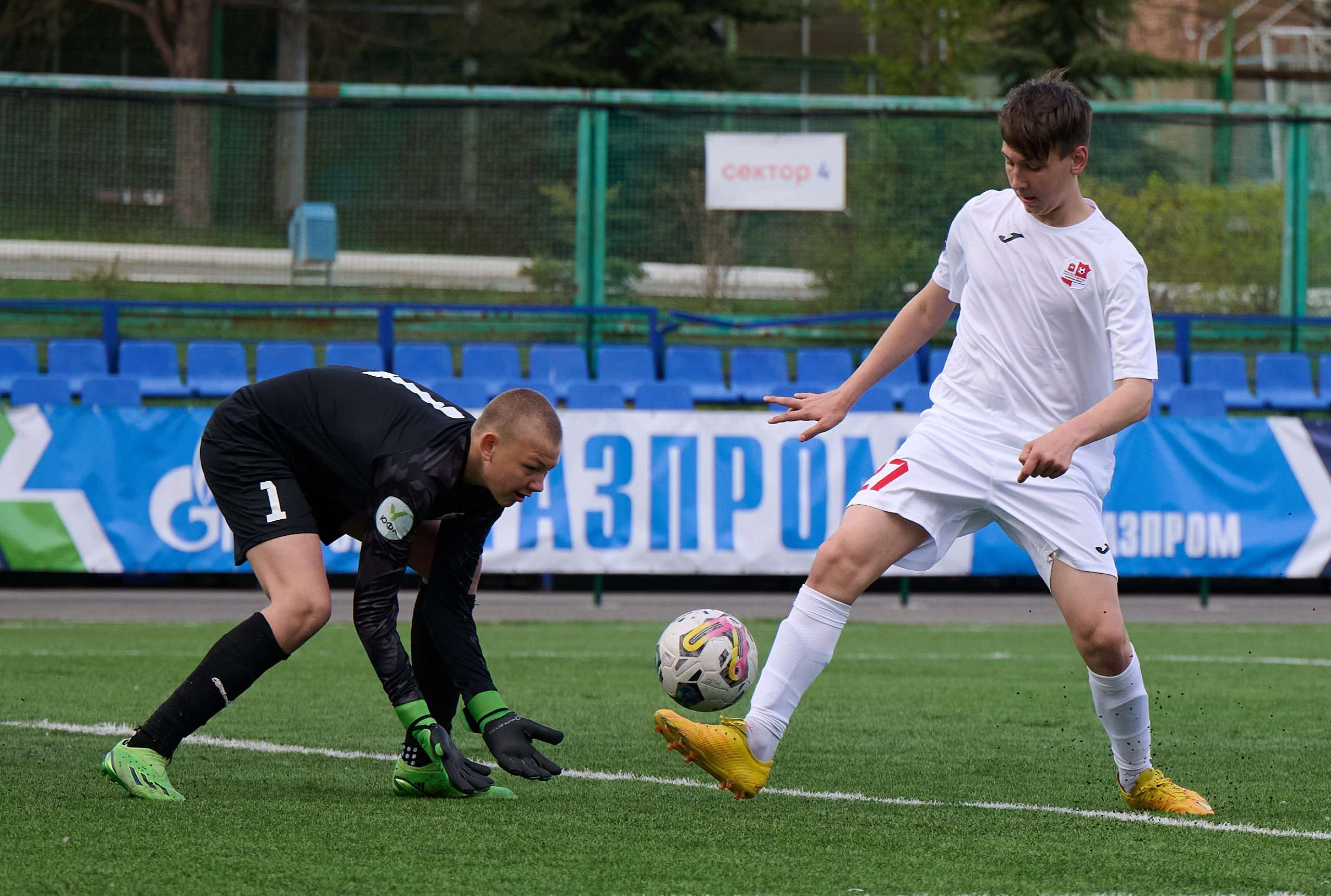 1 тур ЮФЛ Приволжье 2024. «Зенит-Ижевск» — «Челябинск-ОСШ». Спортивный репортажный фотограф в Ижевске Сергей Мерзляков