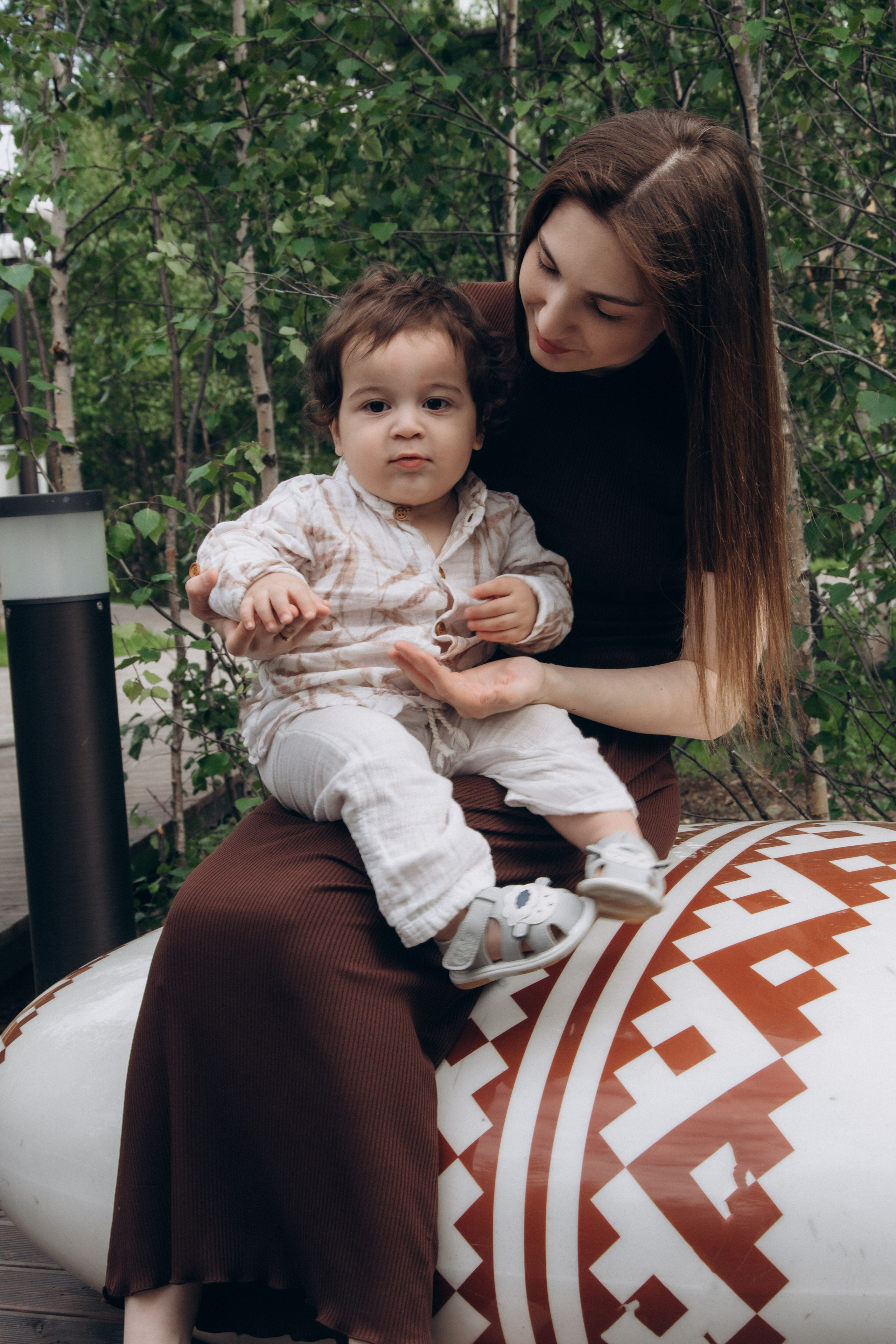 Тимоша в парке