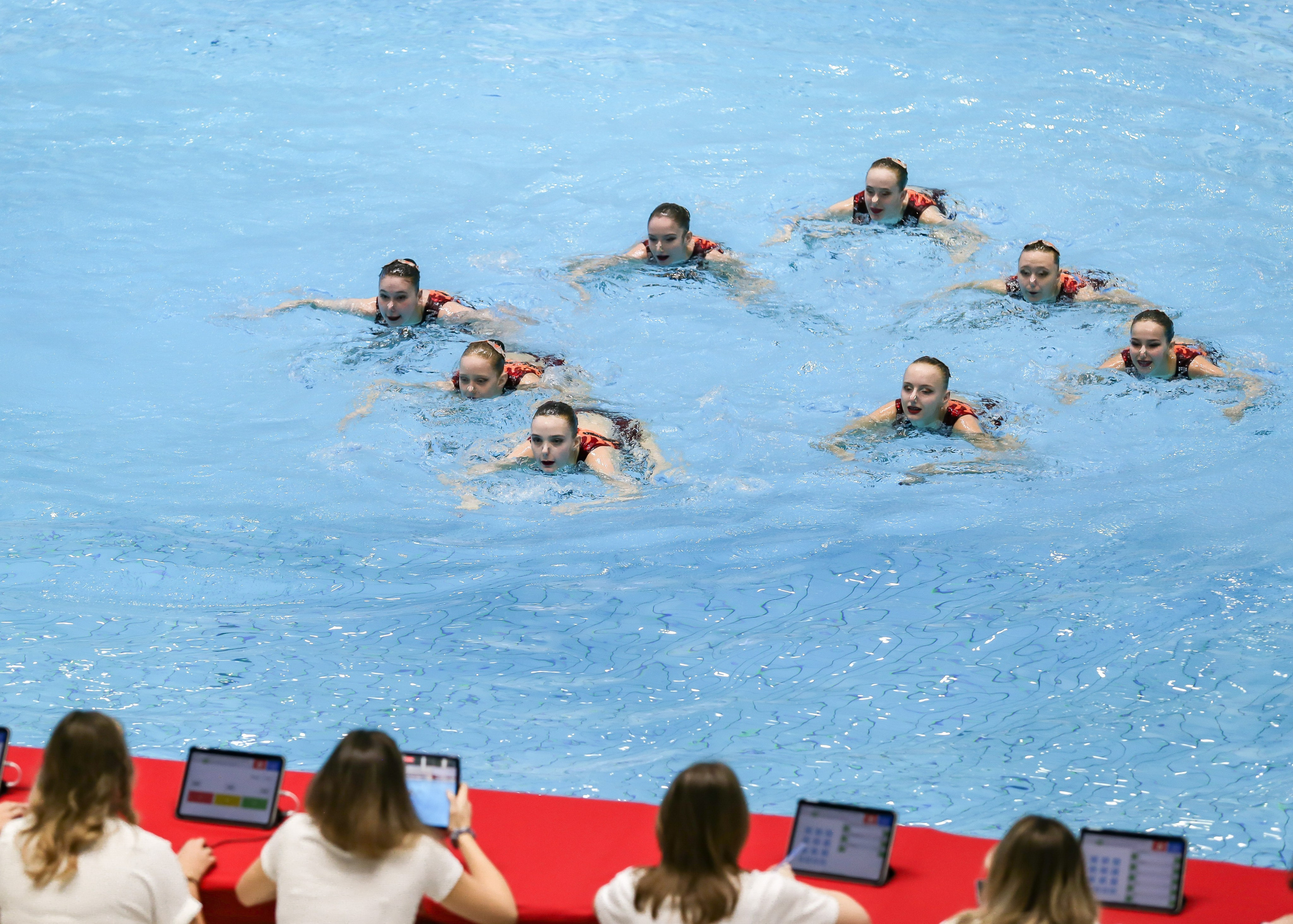 Первенство России по синхронному плаванию. Техническая программа. Группы. Репортажный фотограф в Москве