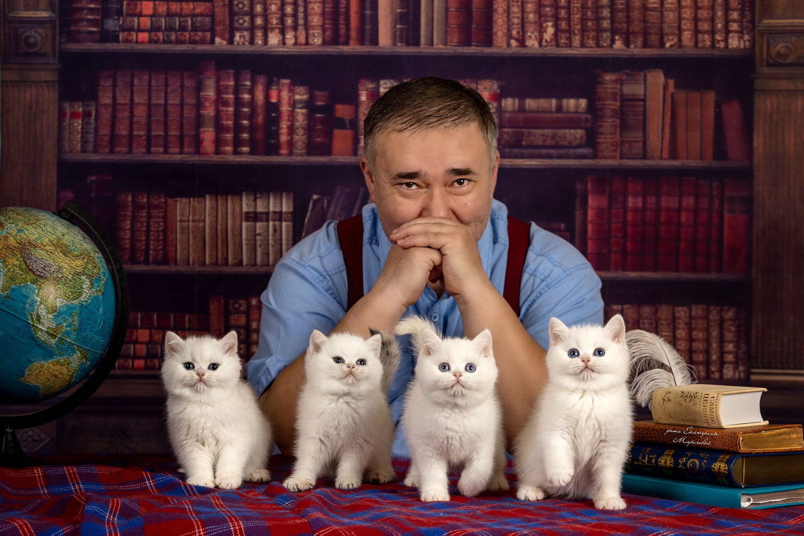 Тематические фоны с рисунком. Фотограф-анималист в Омске Екатерина Маричева